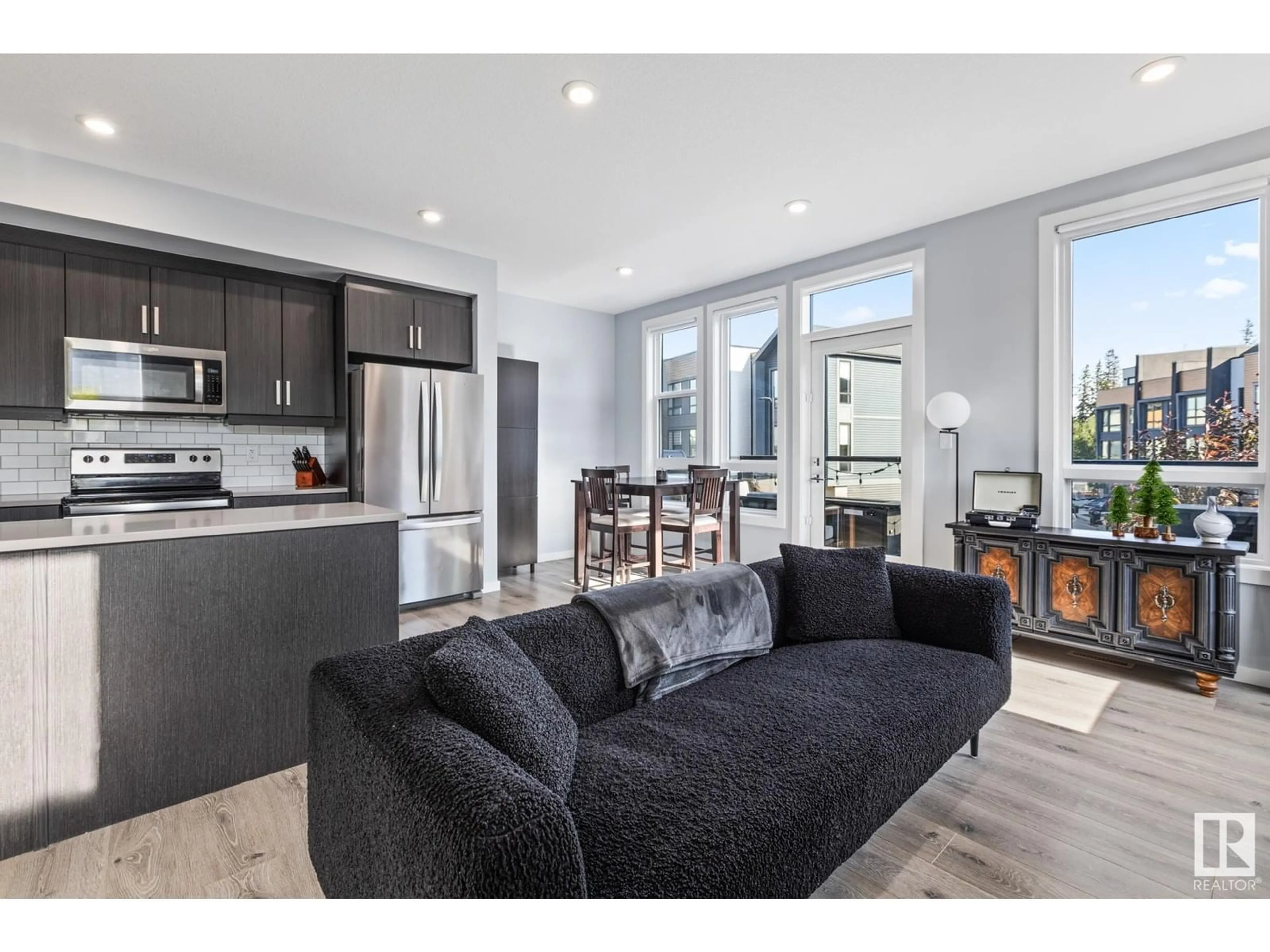 Open concept kitchen, unknown for #106 - 1304 RUTHERFORD RD, Edmonton Alberta T6W0B4