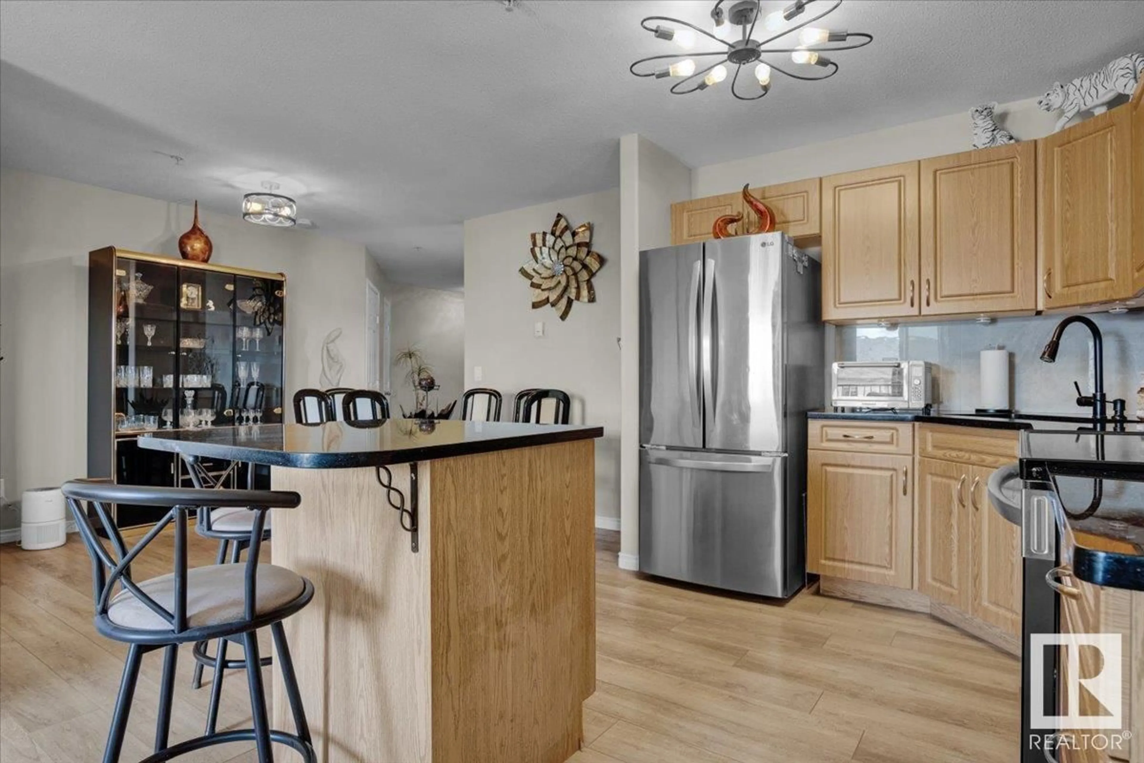 Open concept kitchen, unknown for #504 - 9945 167 ST, Edmonton Alberta T5P0K5
