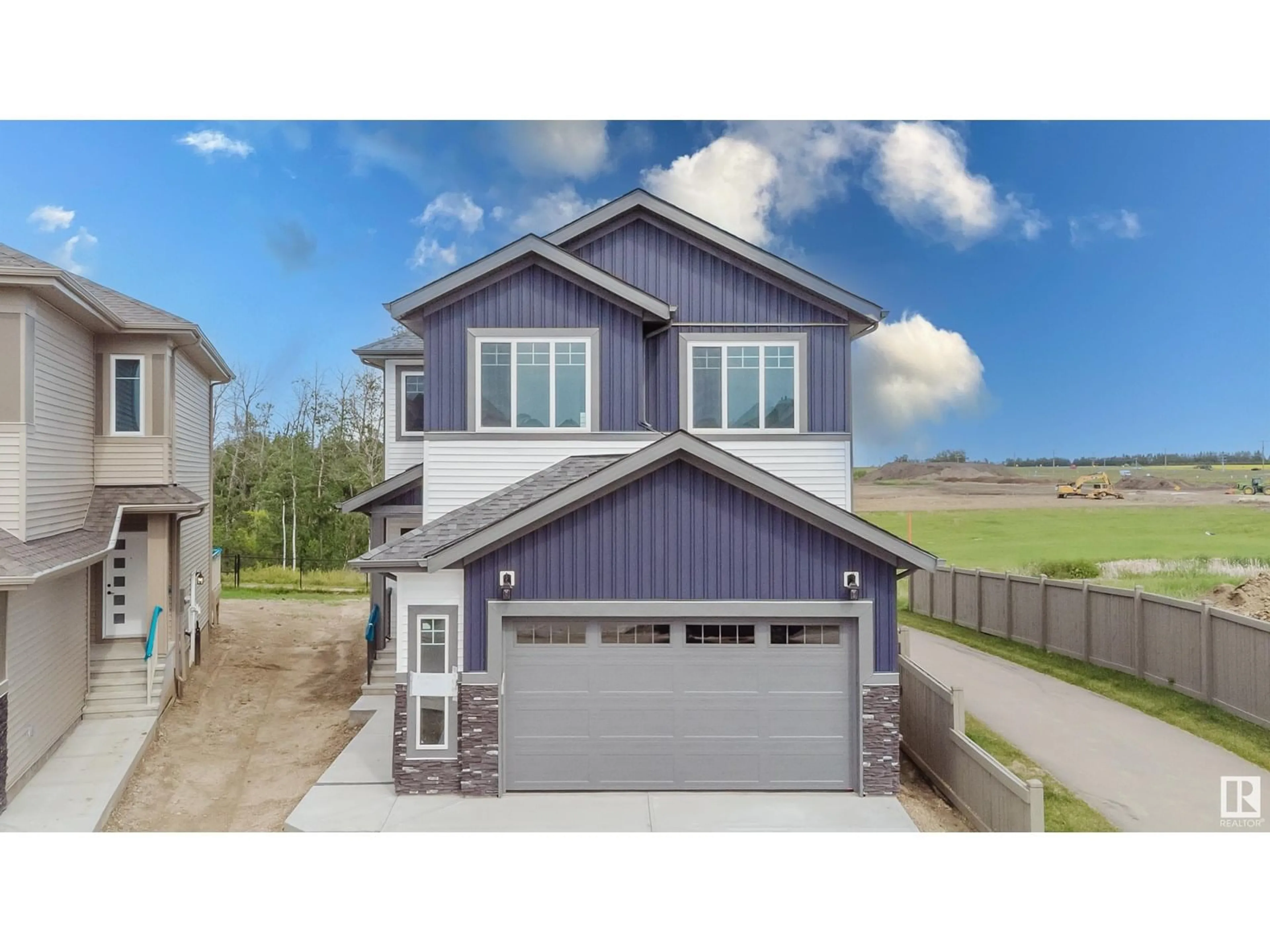 Home with vinyl exterior material, street for 736 ASTORIA WY, Devon Alberta T9G0M7