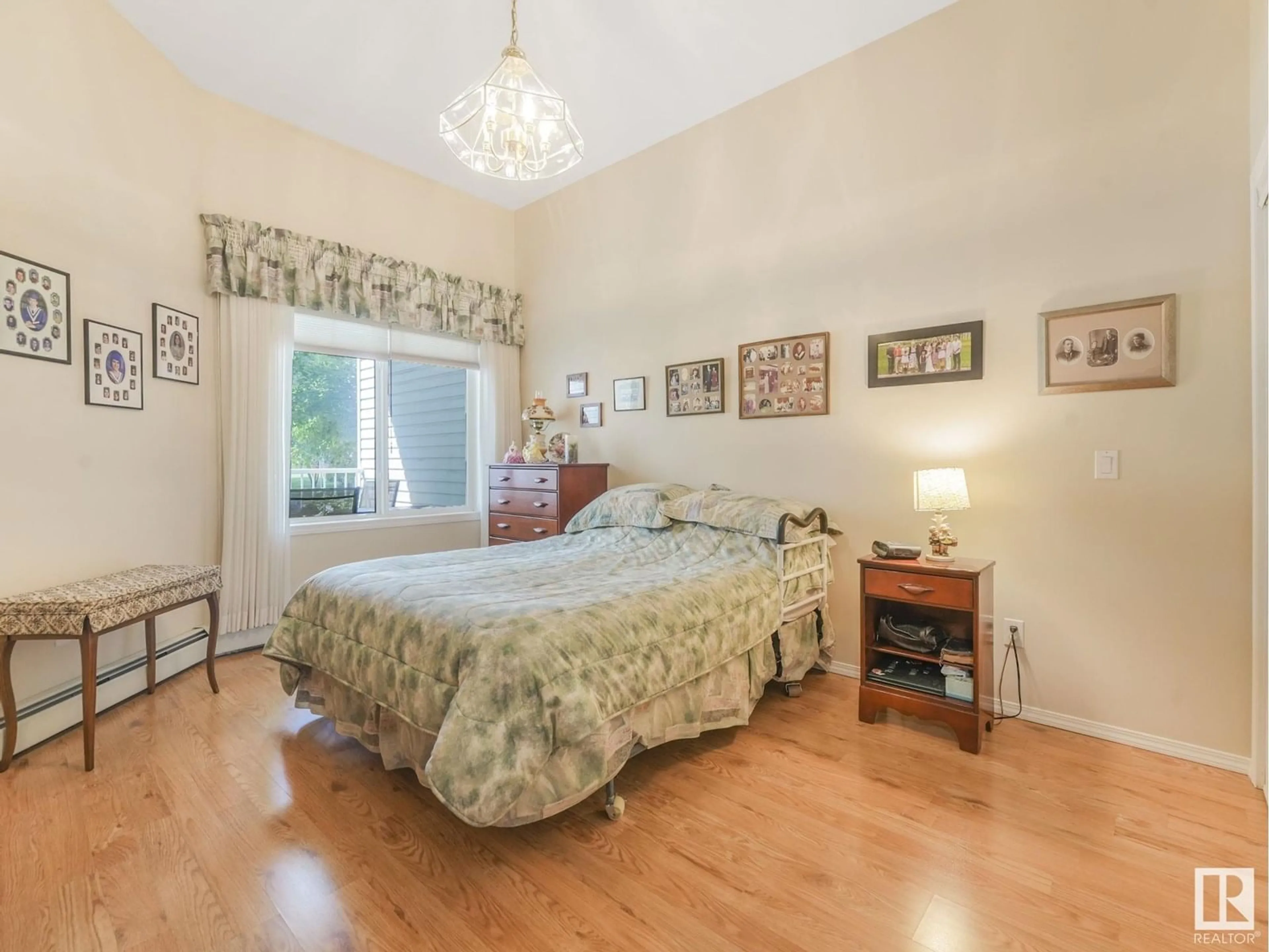 Bedroom with bed, unknown for #112 - 112 MCKENNEY AV, St. Albert Alberta T8N1L9