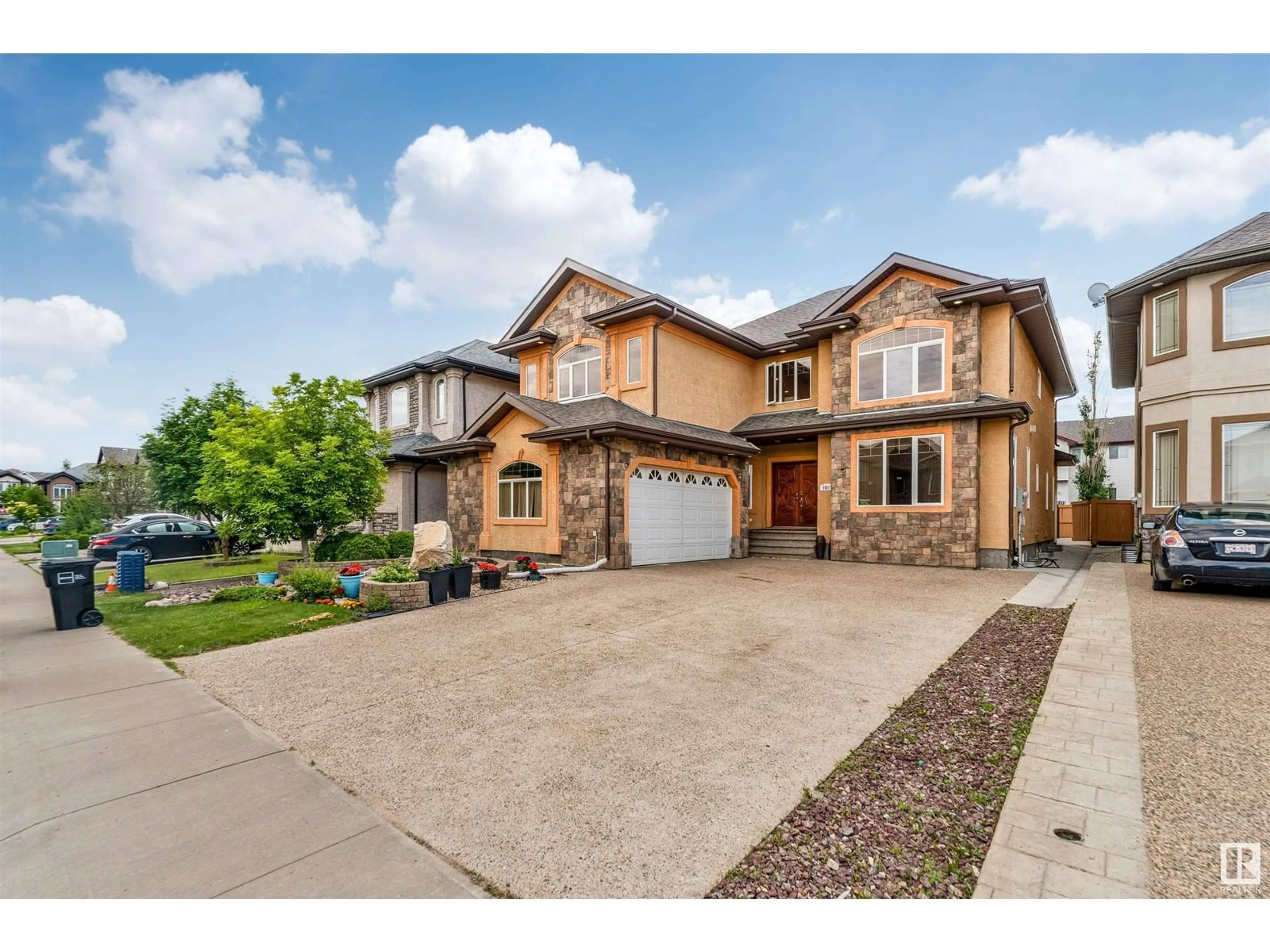 Home with brick exterior material, street for SW - 6807 18 AV, Edmonton Alberta T6L5K3