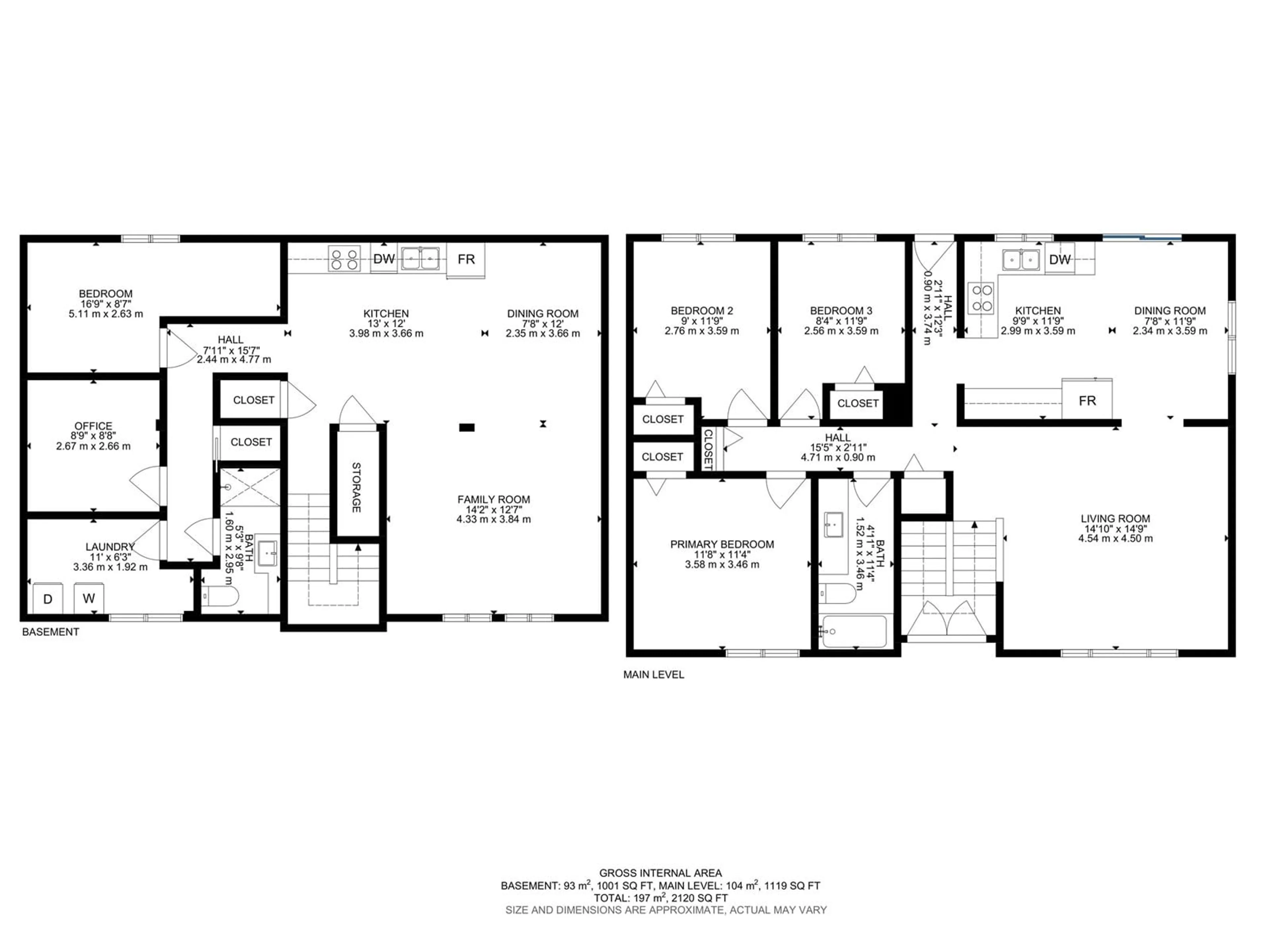 Floor plan for NW - 1350 KNOTTWOOD RD E, Edmonton Alberta T6K2J8