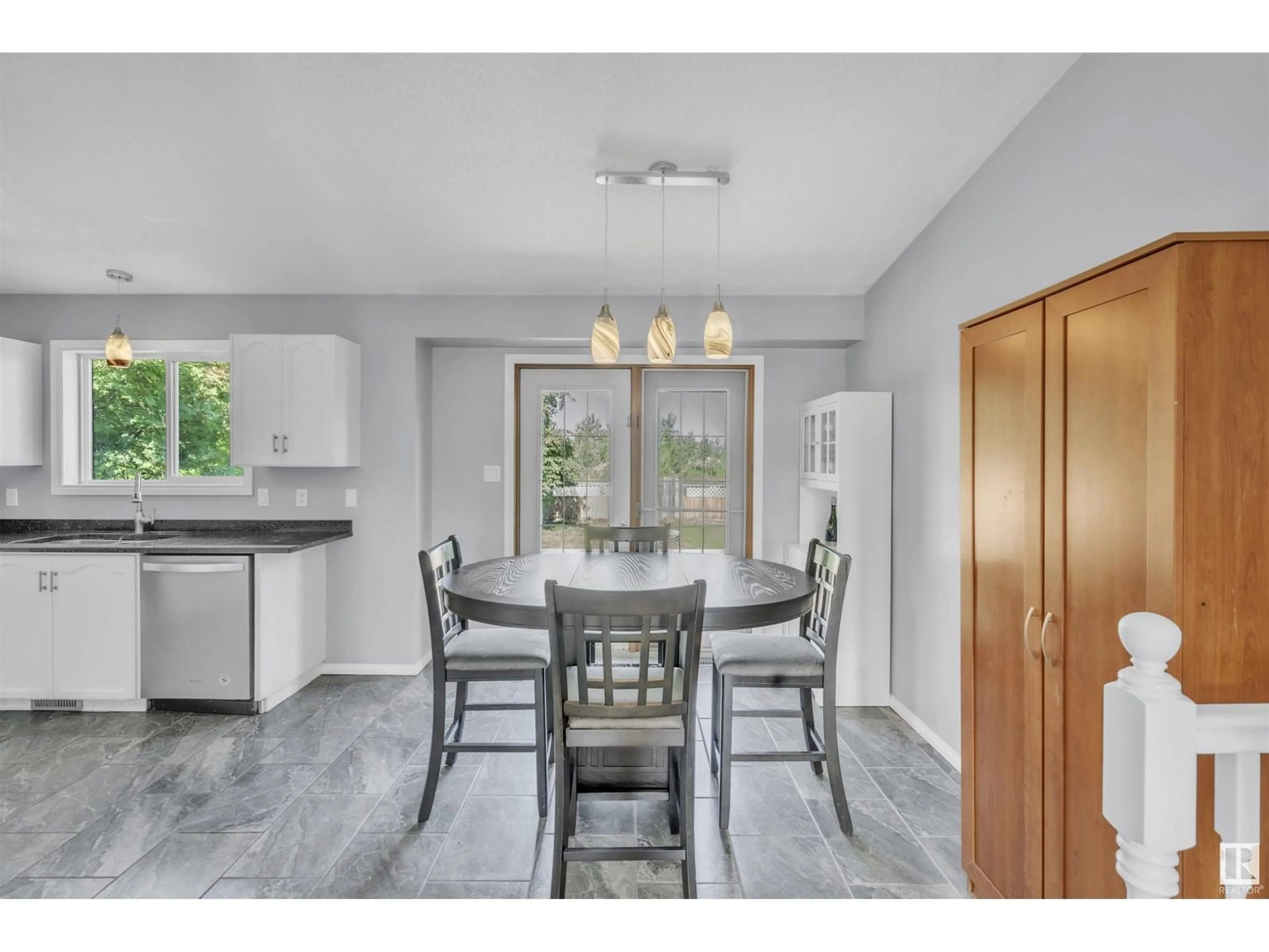Open concept kitchen, ceramic/tile floor for 5320 44 ST, Cold Lake Alberta T9M2B4