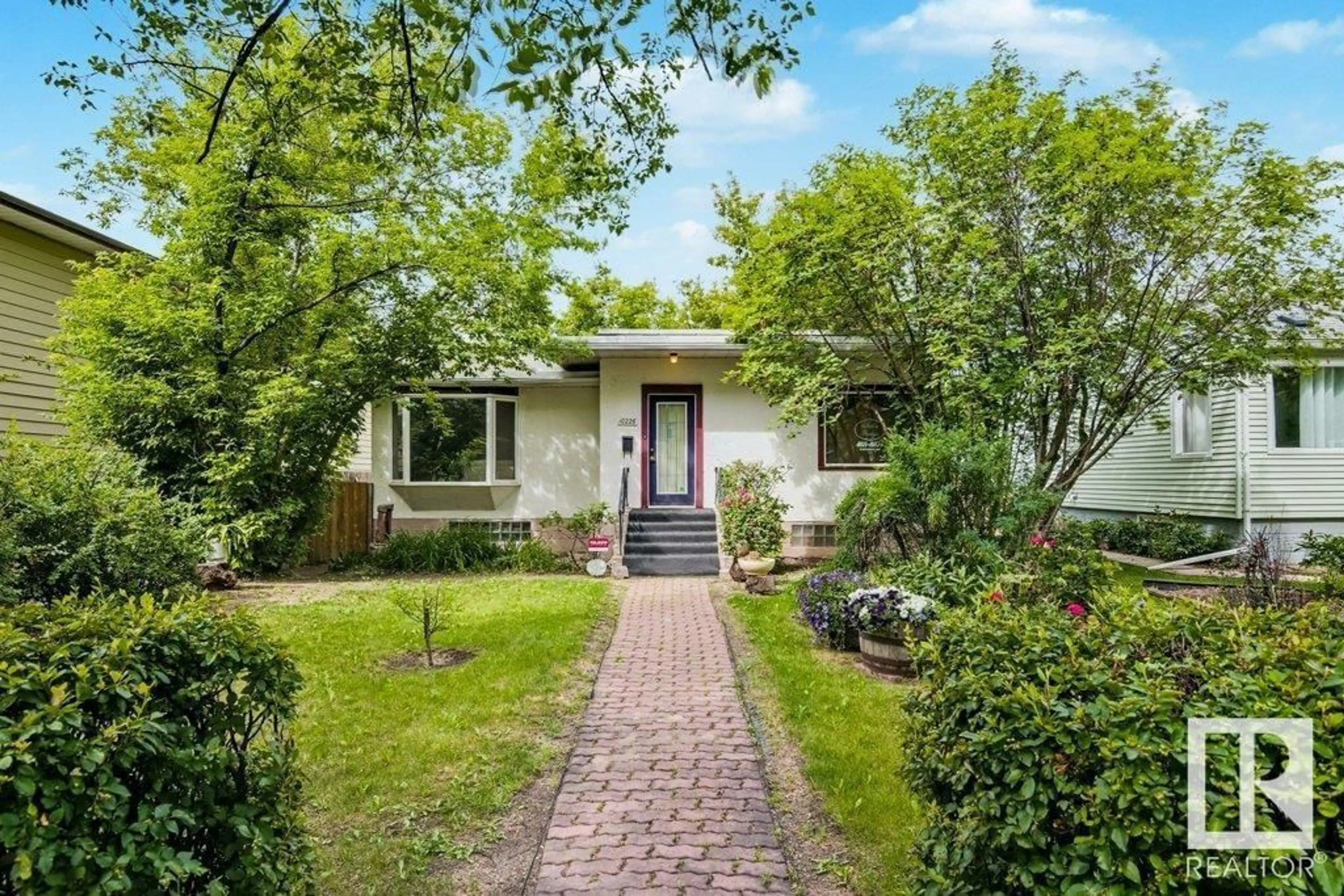 Home with brick exterior material, street for 10226 147 ST, Edmonton Alberta T5N3B9