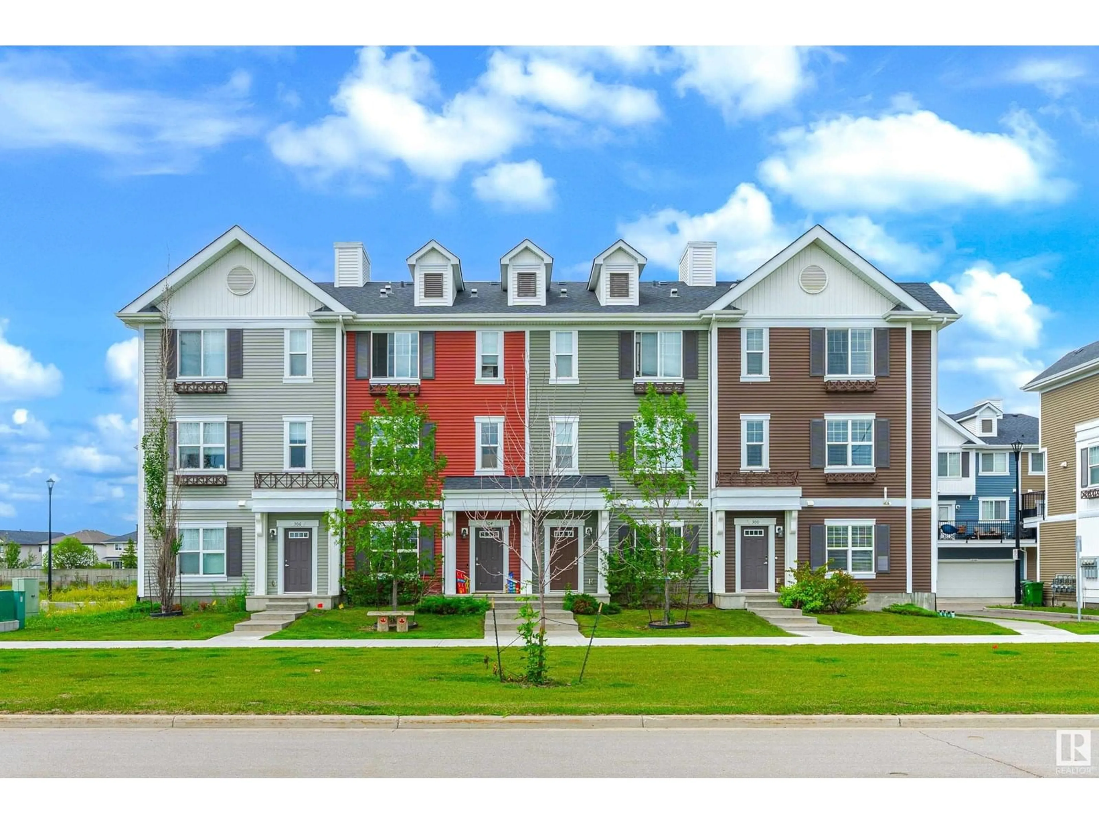 Home with brick exterior material, street for 304 - 8530 94 ST, Fort Saskatchewan Alberta T8L0V8
