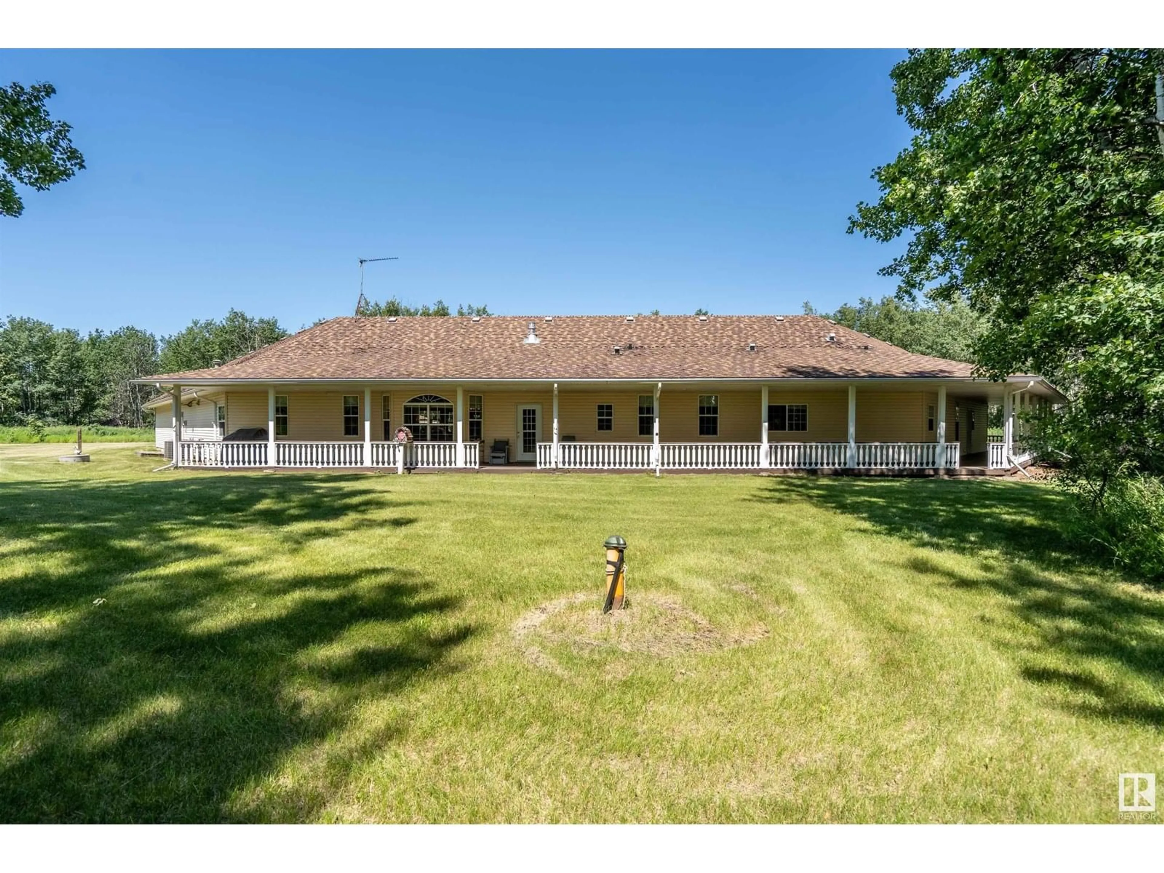 A pic from outside/outdoor area/front of a property/back of a property/a pic from drone, building for 62313B - 1 RGE RD 421 RD, Rural Bonnyville M.D. Alberta T9M1P8