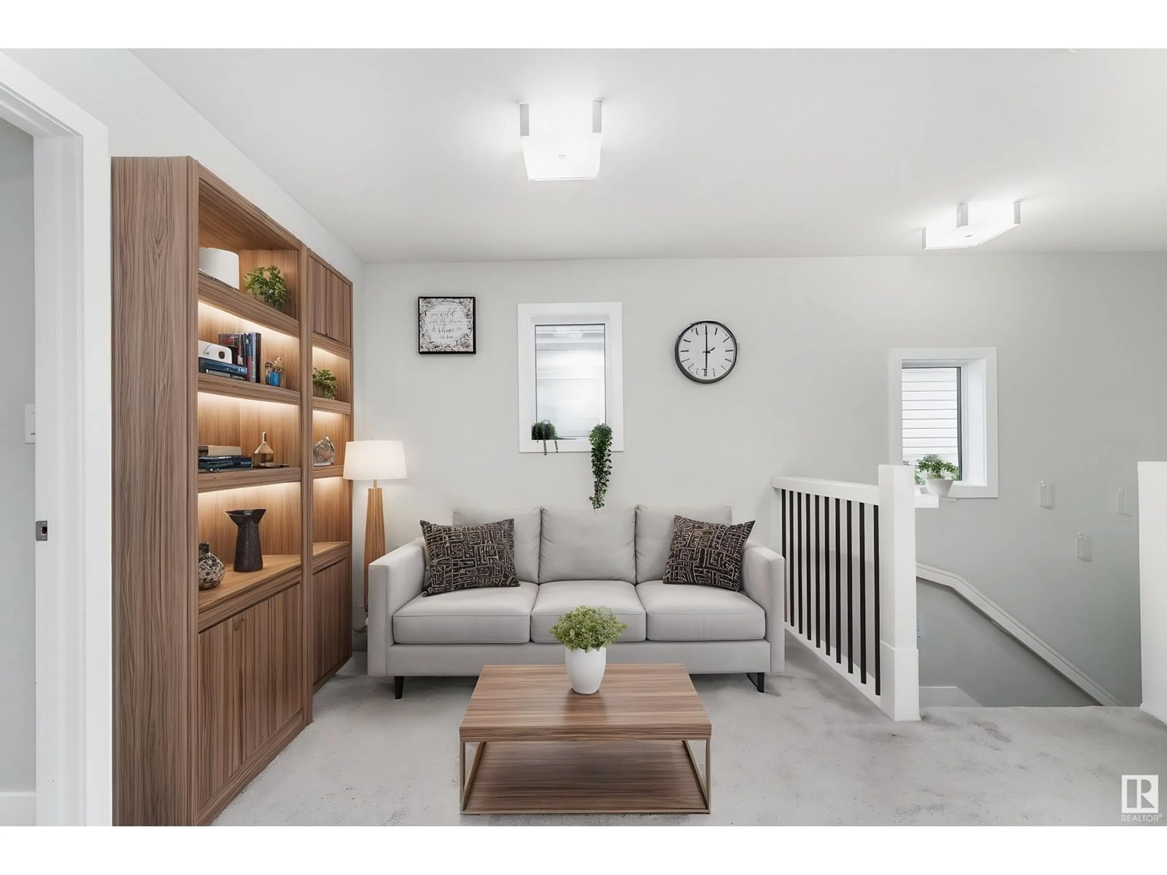 Living room with furniture, unknown for NW - 1723 26A ST, Edmonton Alberta T6T2H9
