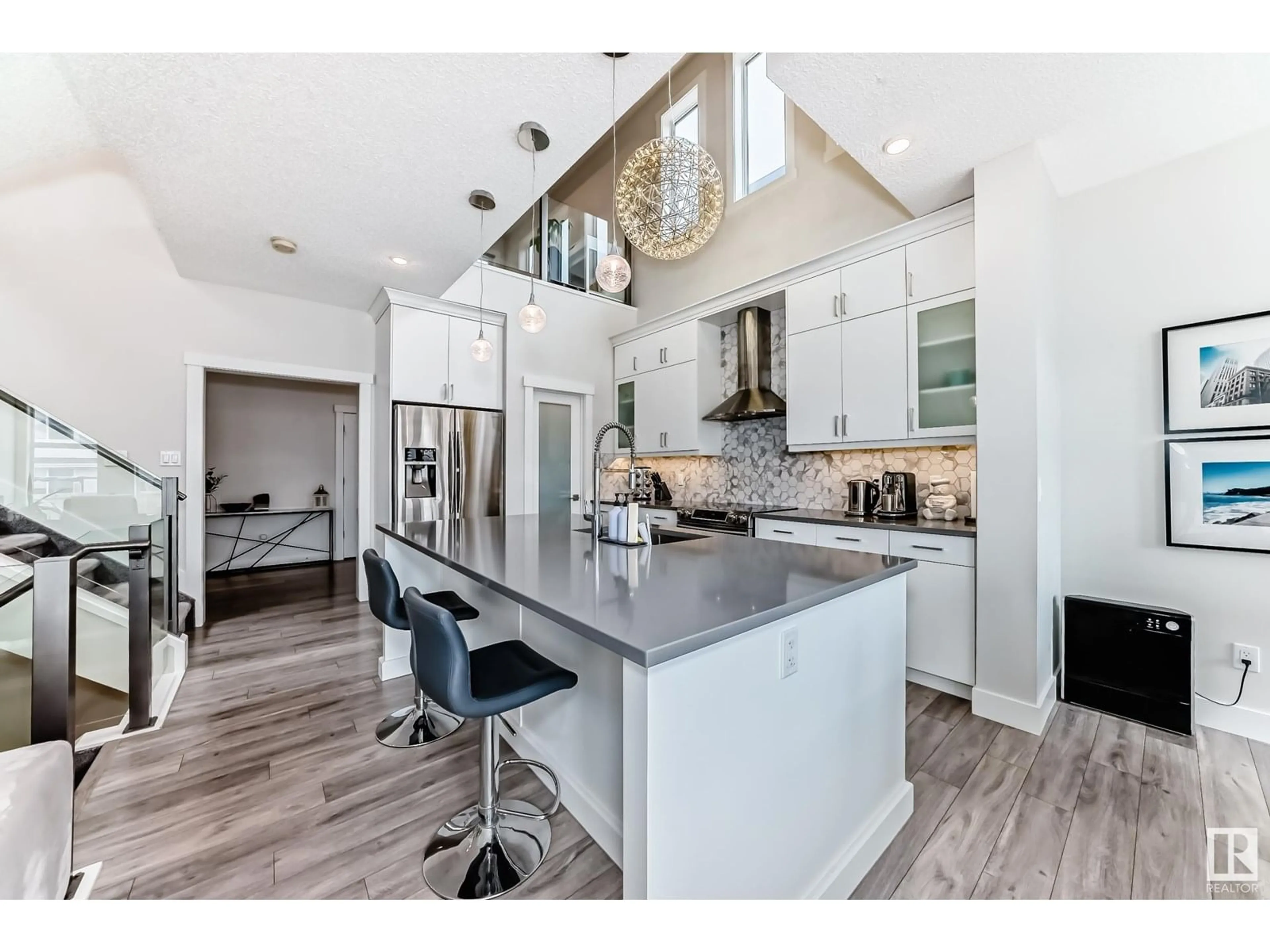 Open concept kitchen, unknown for 5705 ALLBRIGHT CO, Edmonton Alberta T6W3T9