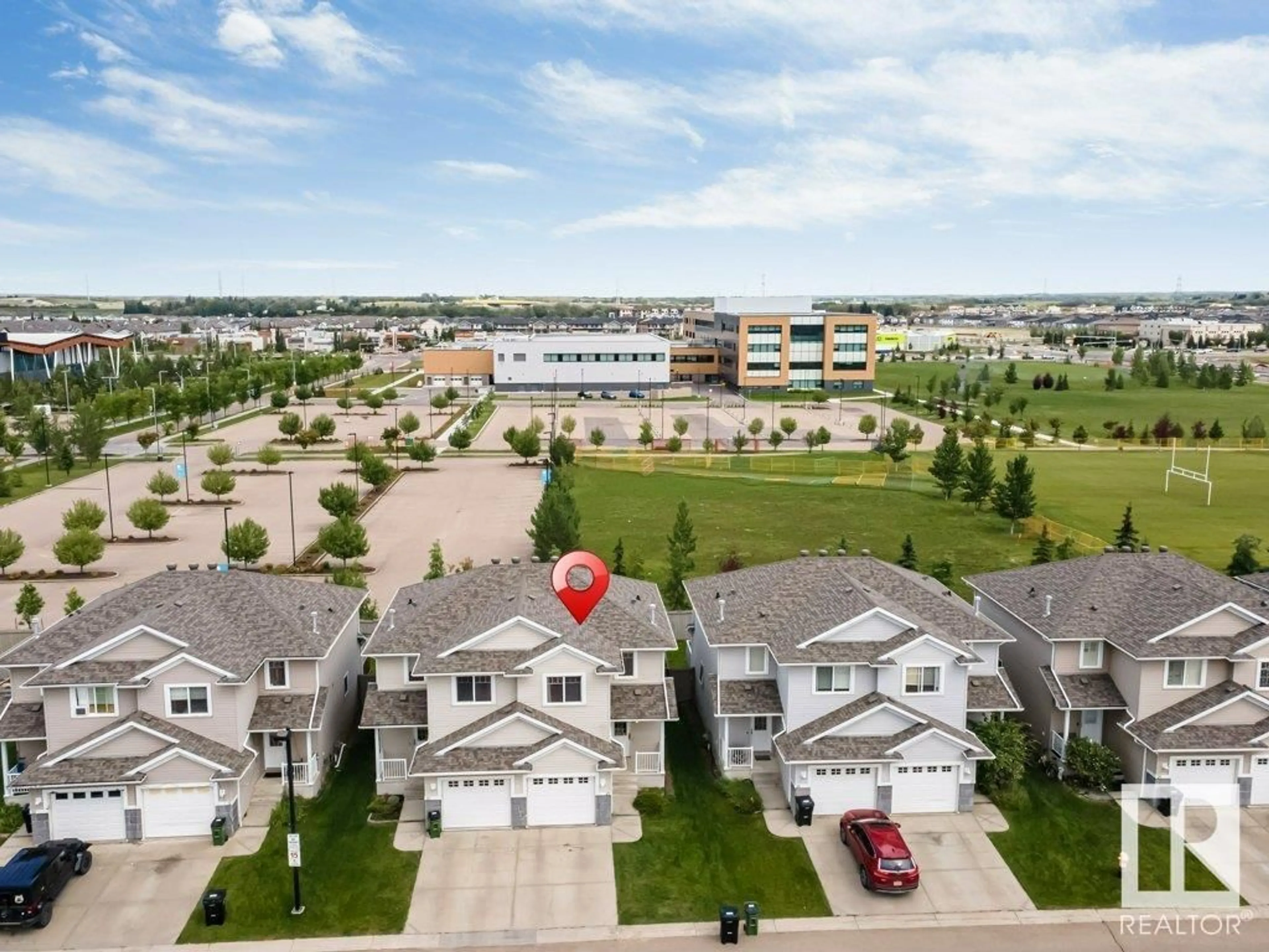 A pic from outside/outdoor area/front of a property/back of a property/a pic from drone, unknown for 29 - 2503 24 ST, Edmonton Alberta T6T0B5