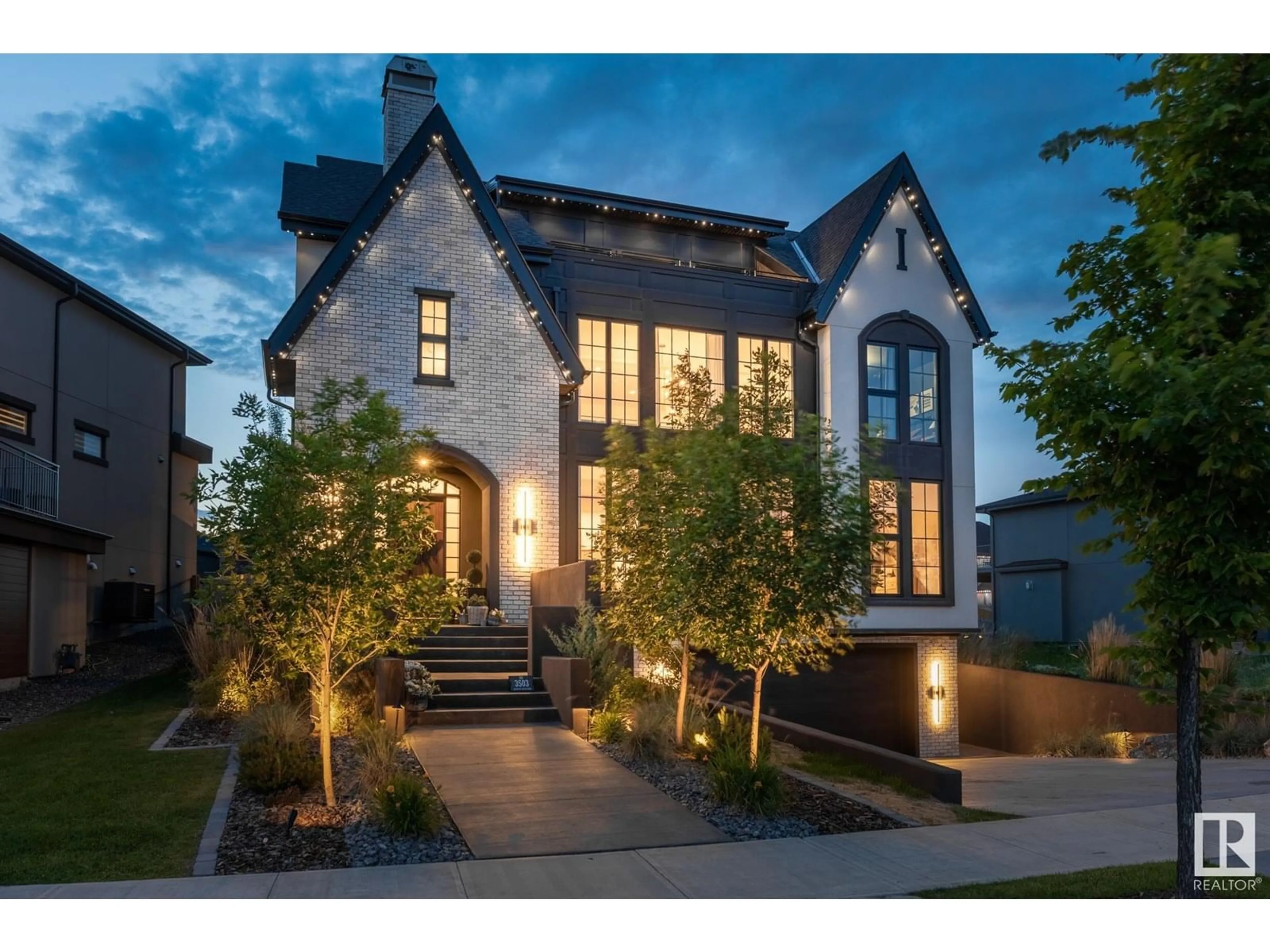 Home with brick exterior material, street for 3503 KESWICK BV, Edmonton Alberta T6W4V6