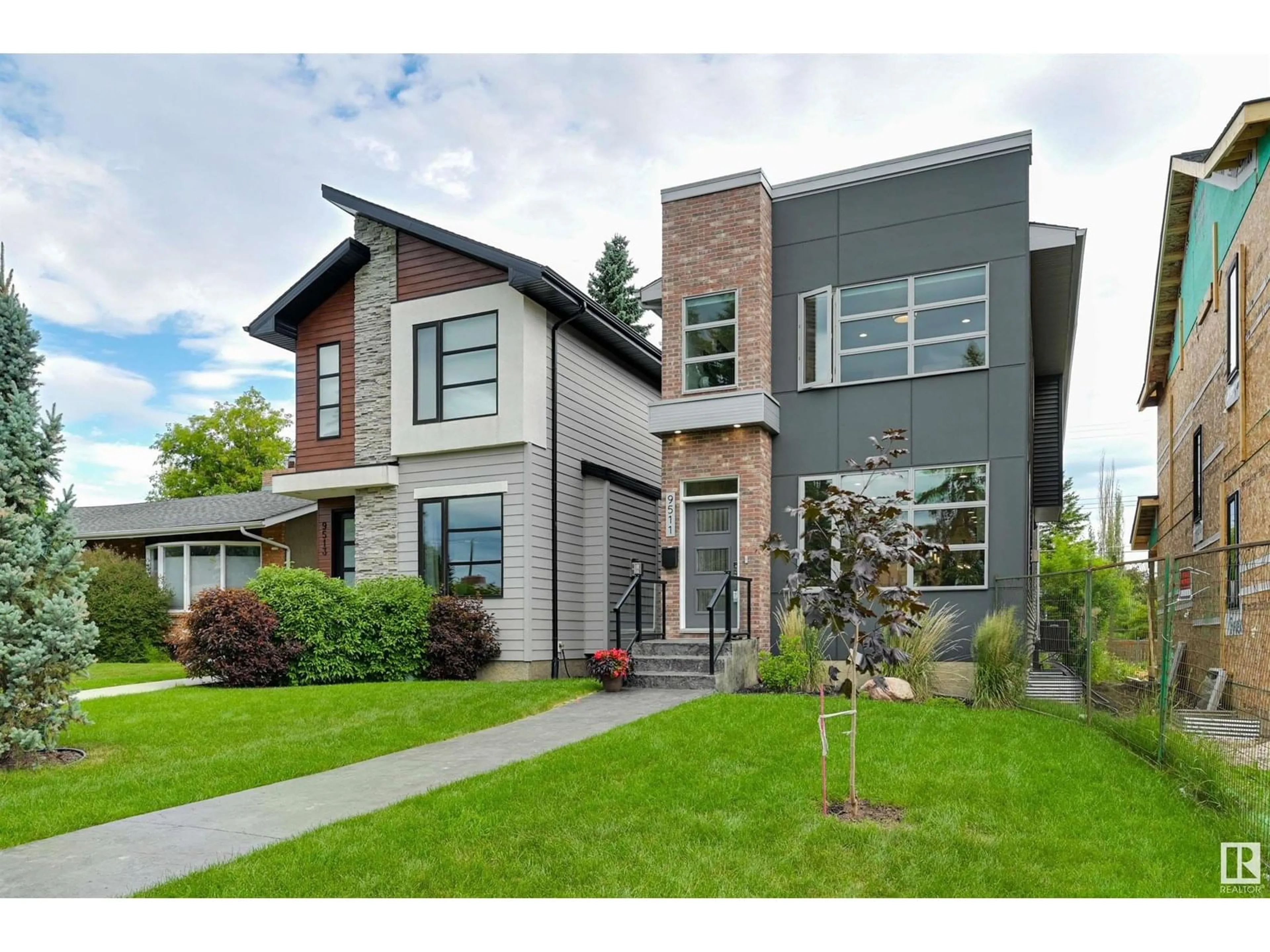 Home with brick exterior material, street for 9511 148 ST, Edmonton Alberta T5N3E3