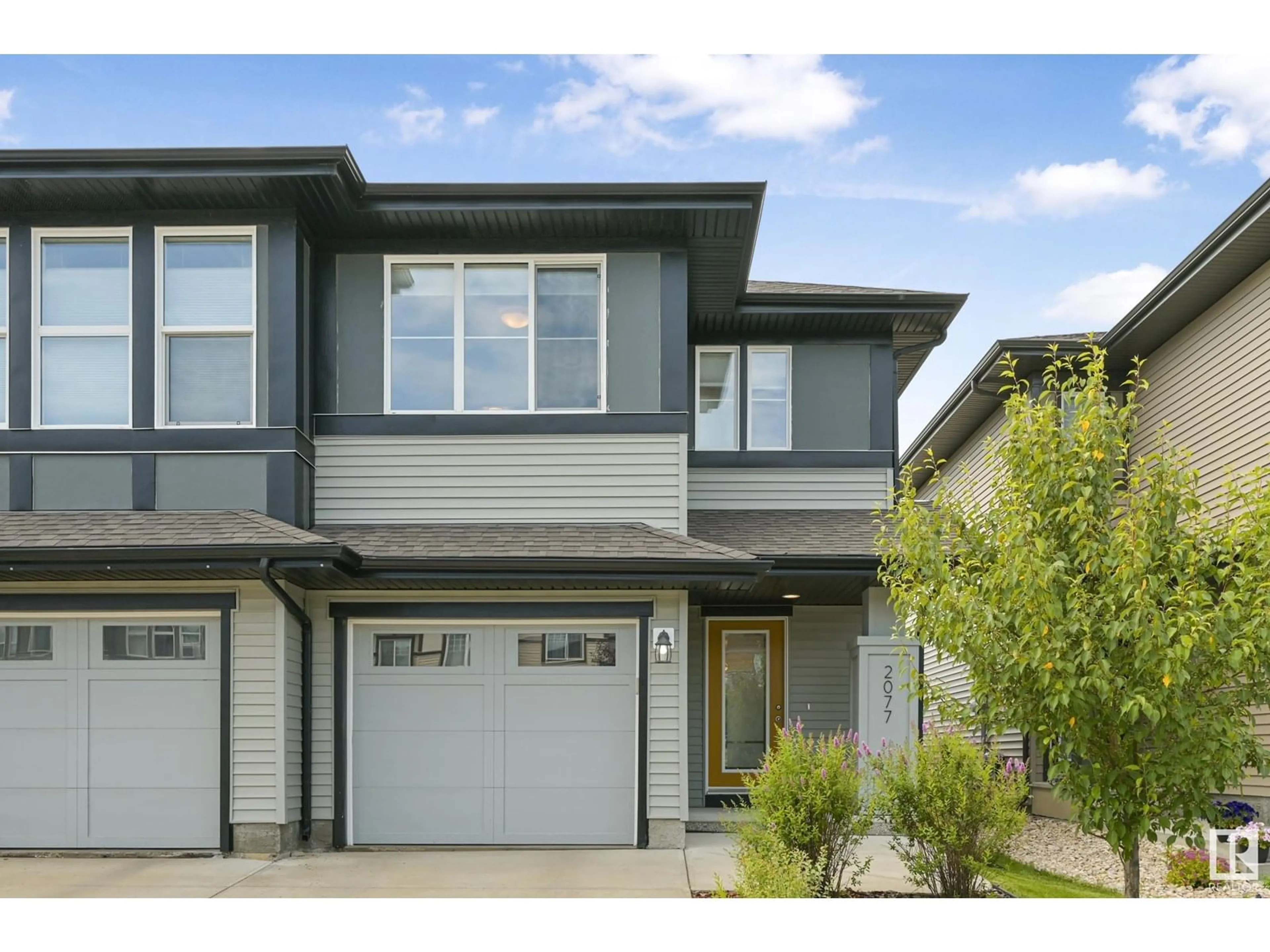 Home with vinyl exterior material, street for 2077 PRICE LANDING LD, Edmonton Alberta T6W3P8