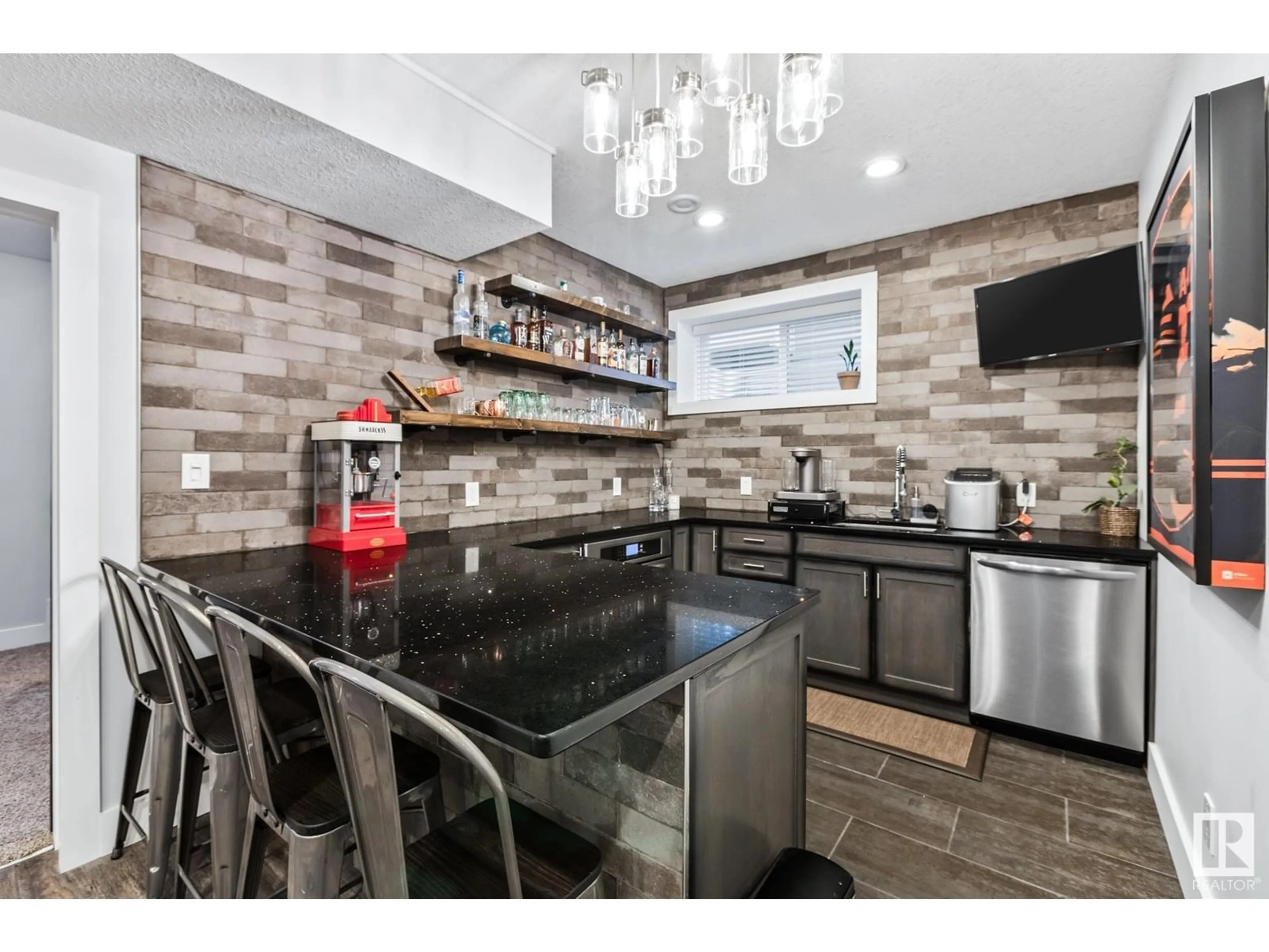 Open concept kitchen, ceramic/tile floor for 81 CYPRESS LINK, Fort Saskatchewan Alberta T8L0H3