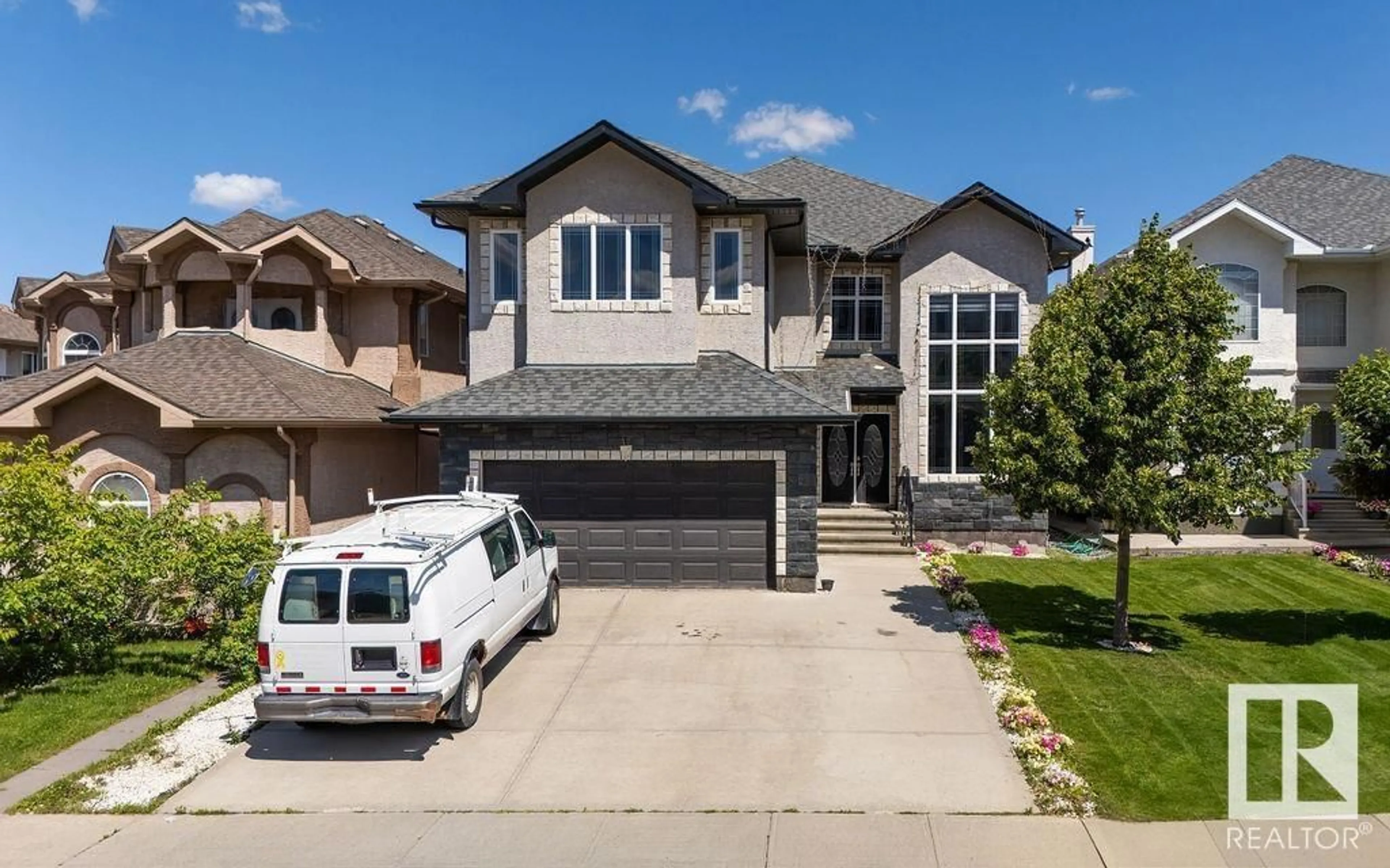 Home with brick exterior material, street for 6724 12 AV SW, Edmonton Alberta T6X1L2