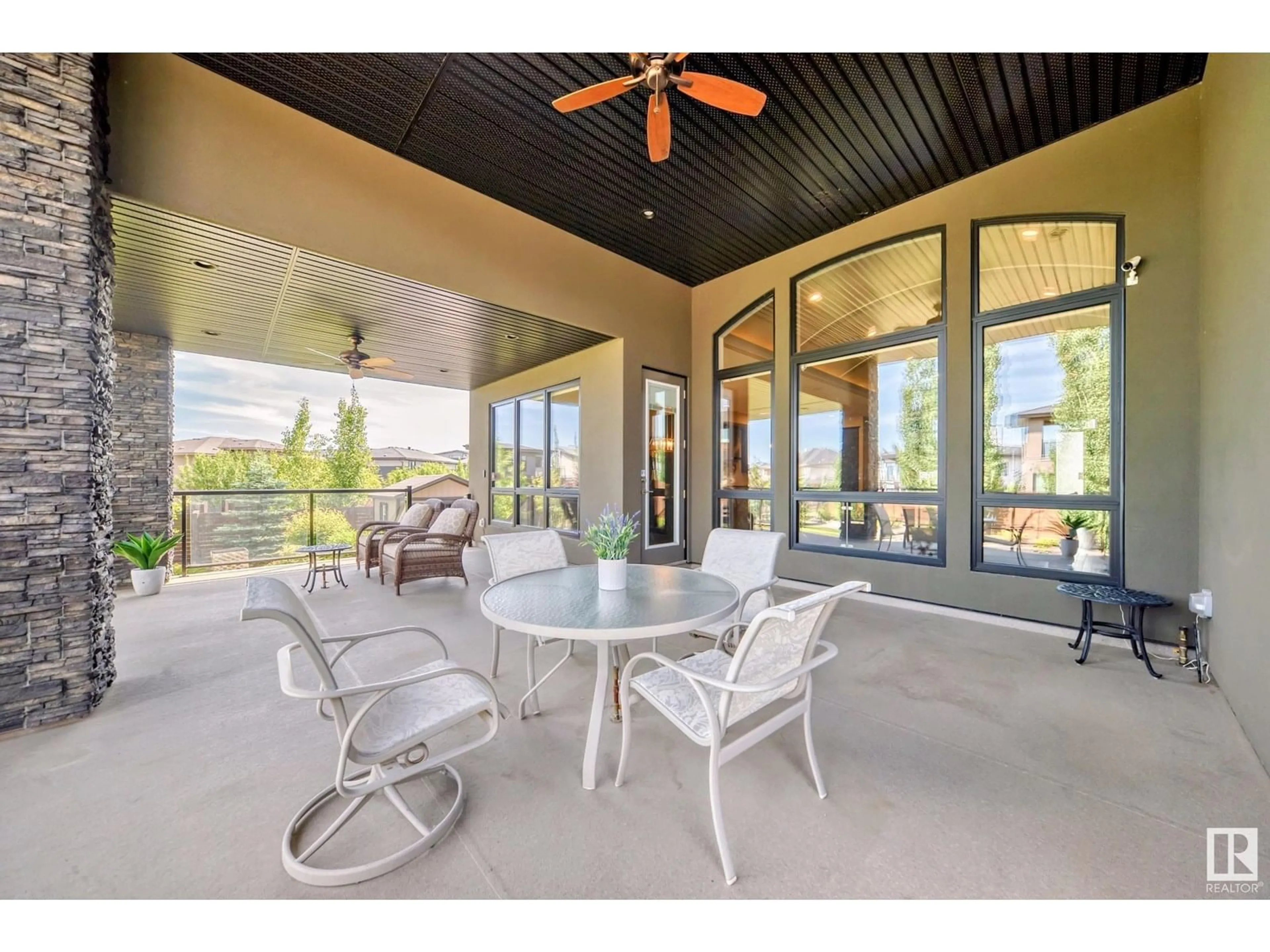 Patio, water/lake/river/ocean view for 1218 WAHL CO NW, Edmonton Alberta T6W3G4