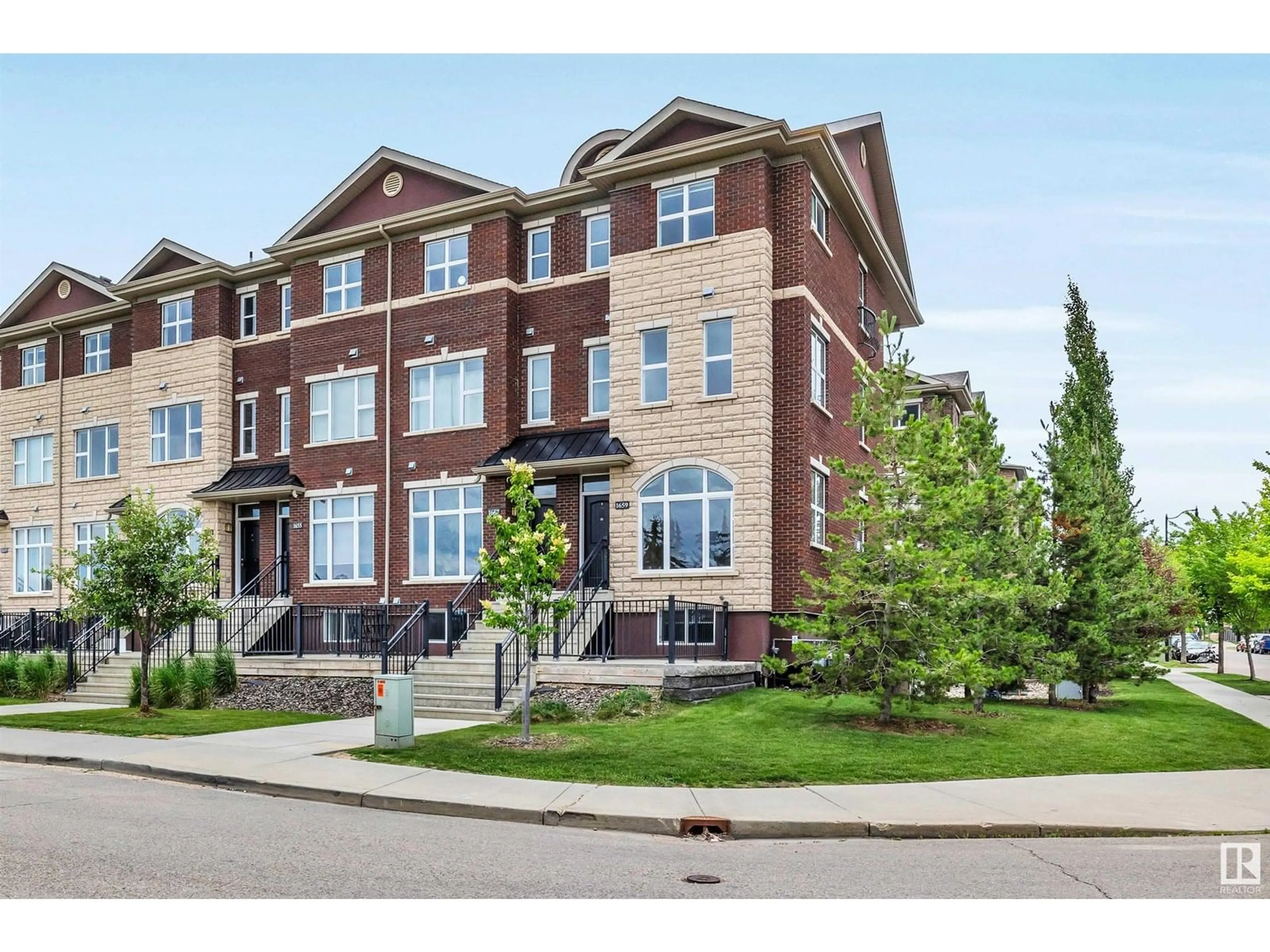 Home with brick exterior material, street for 1659 CUNNINGHAM WY, Edmonton Alberta T6W0V8