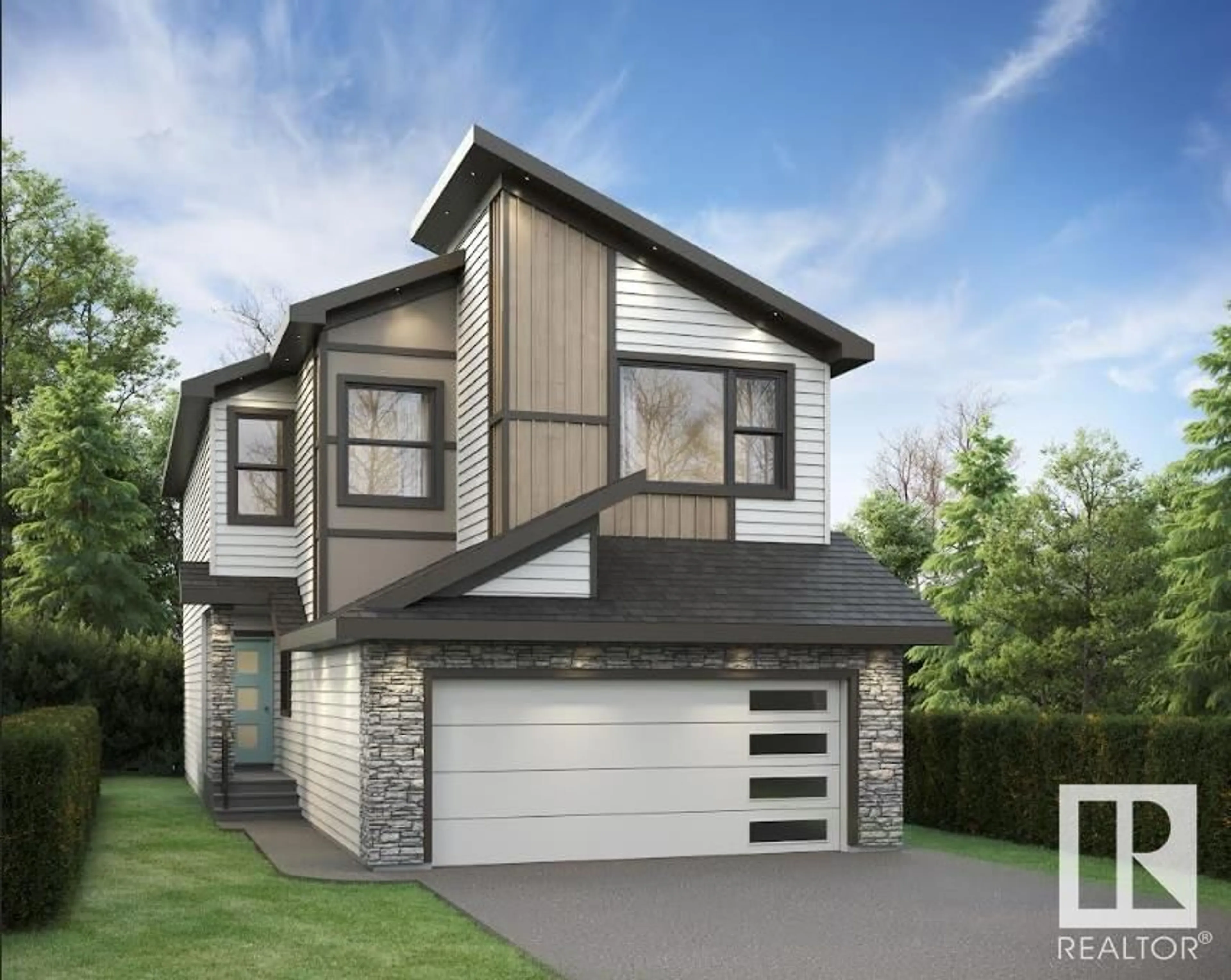 Home with vinyl exterior material, street for 8943 ELVES LOOP NW, Edmonton Alberta T6M3G3
