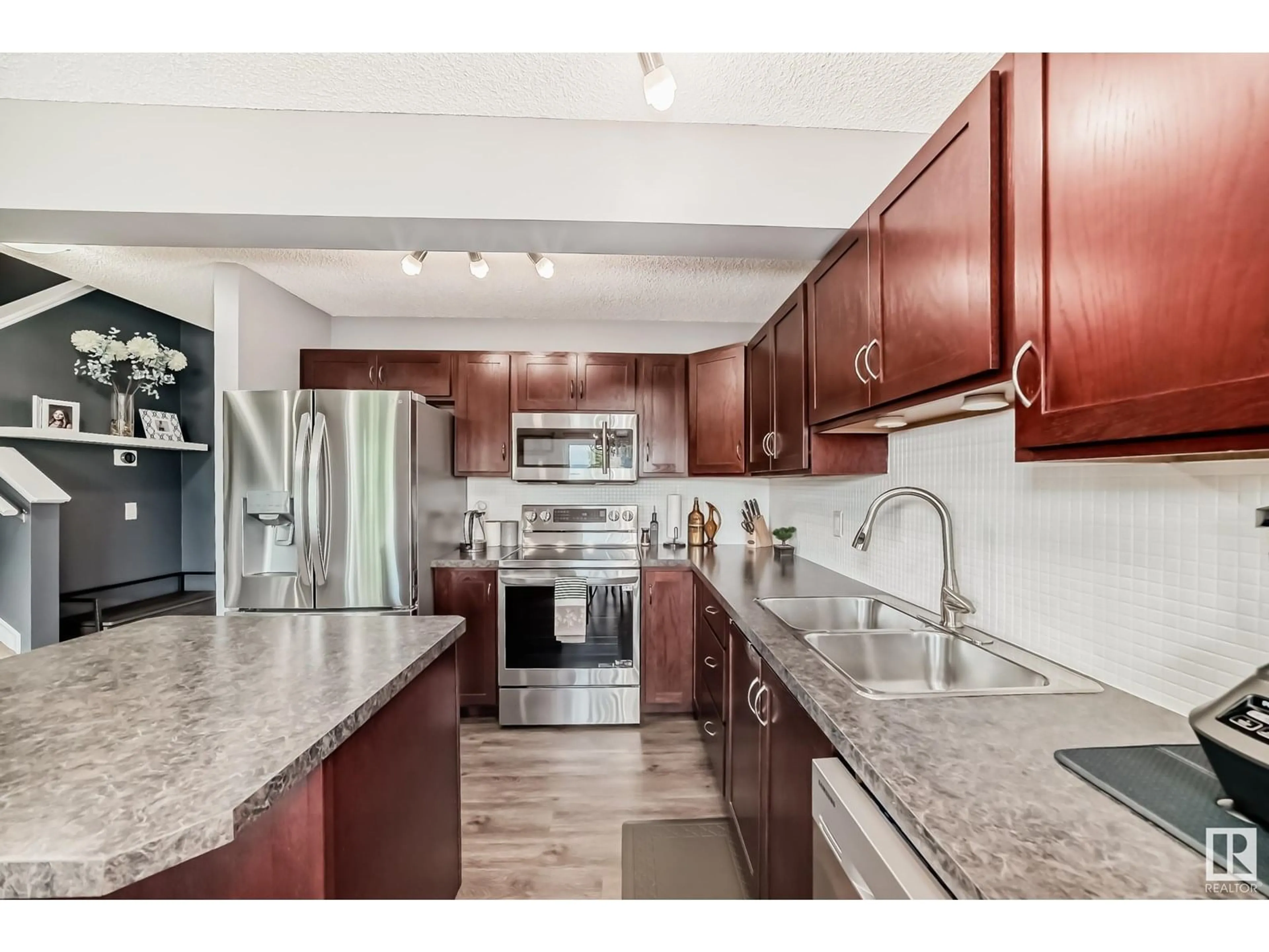 Open concept kitchen, unknown for SW - 1636 65 ST, Edmonton Alberta T6X0M9