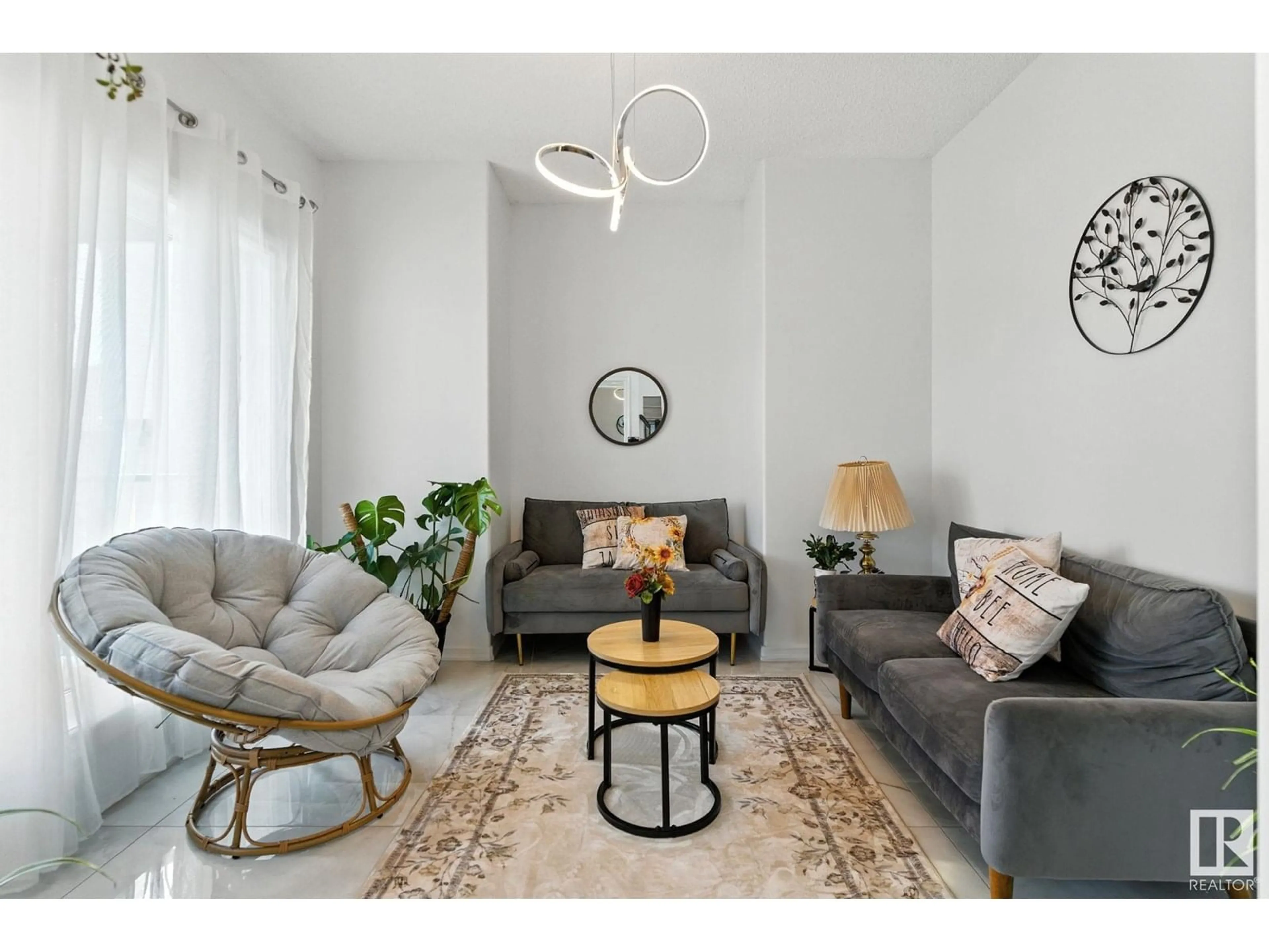 Living room with furniture, unknown for 1330 FALCONER RD, Edmonton Alberta T6R2V5