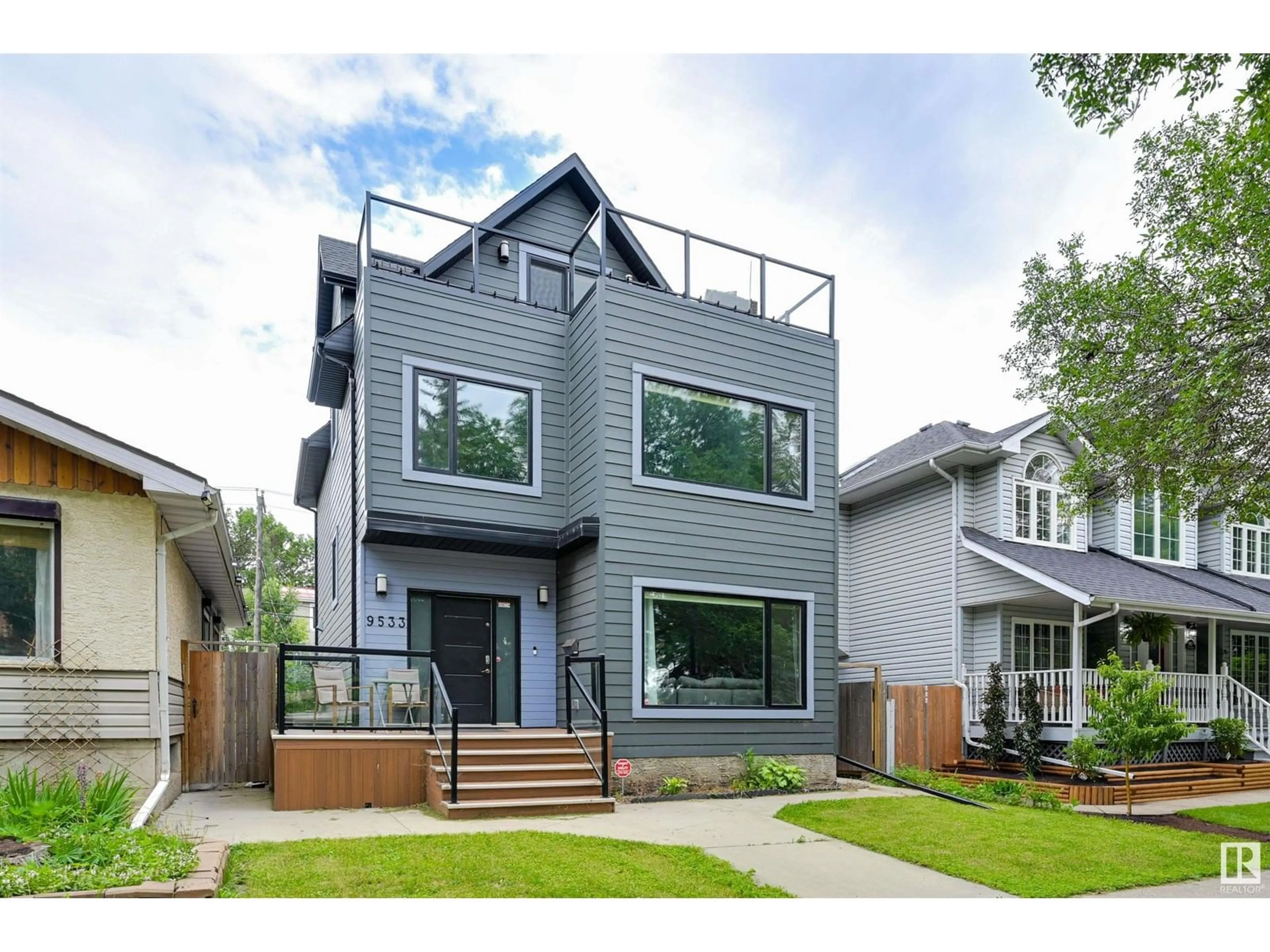 Home with brick exterior material, street for NW - 9533 101 ST, Edmonton Alberta T5K0W6