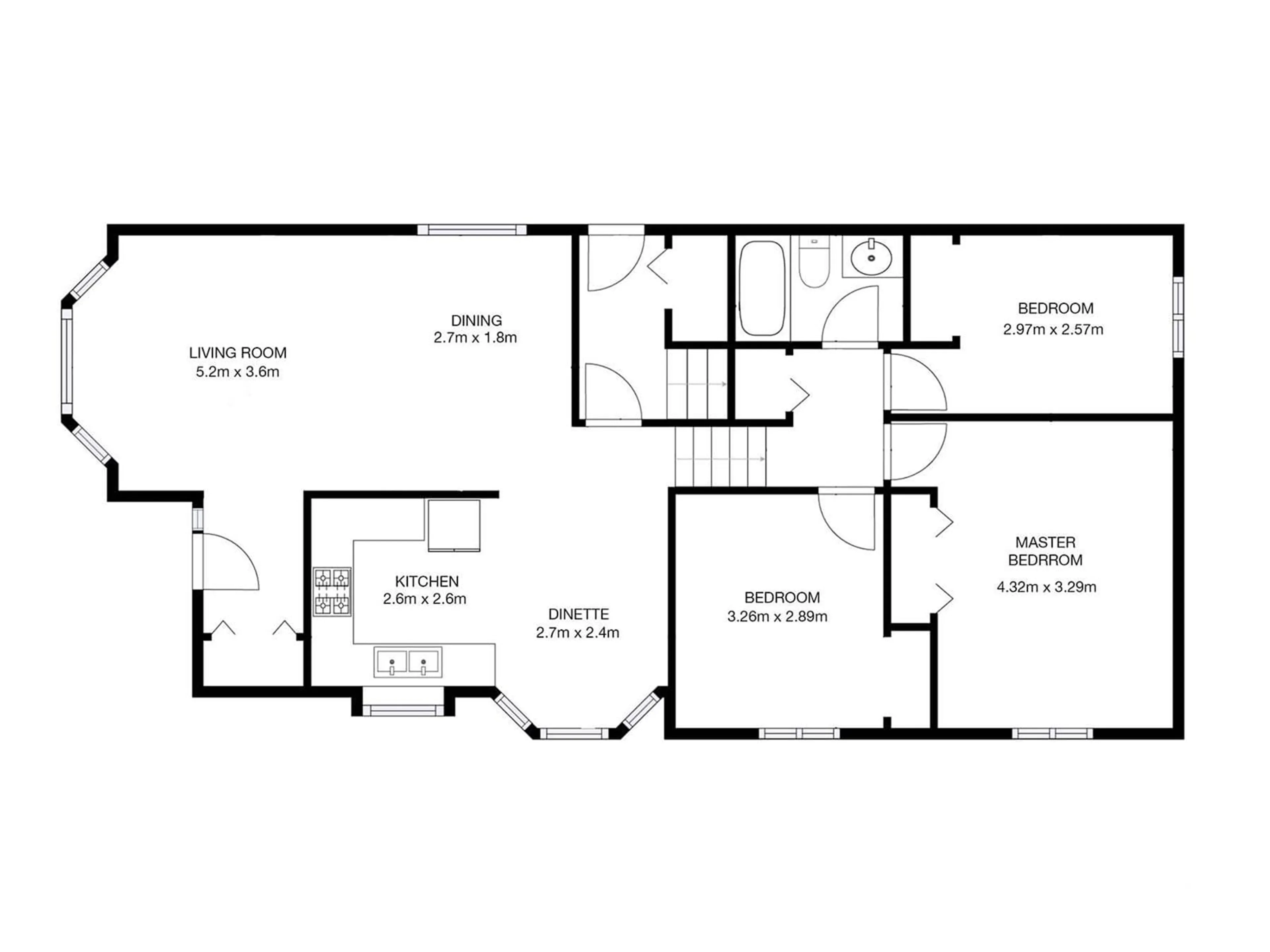Floor plan for 3315 43 ST, Edmonton Alberta T6L5Z6