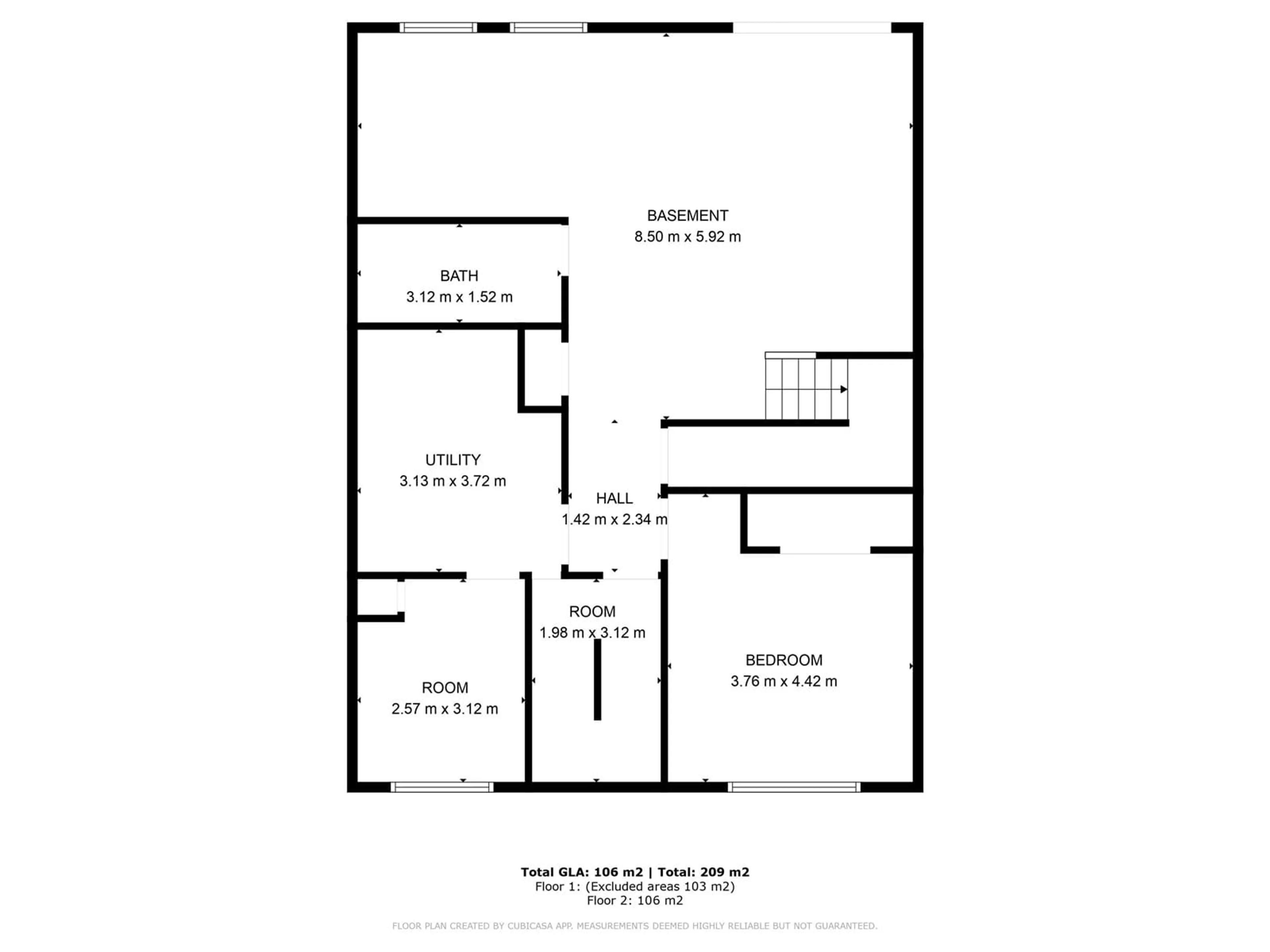 Floor plan for NW - 16606 115 ST, Edmonton Alberta T5X3V4