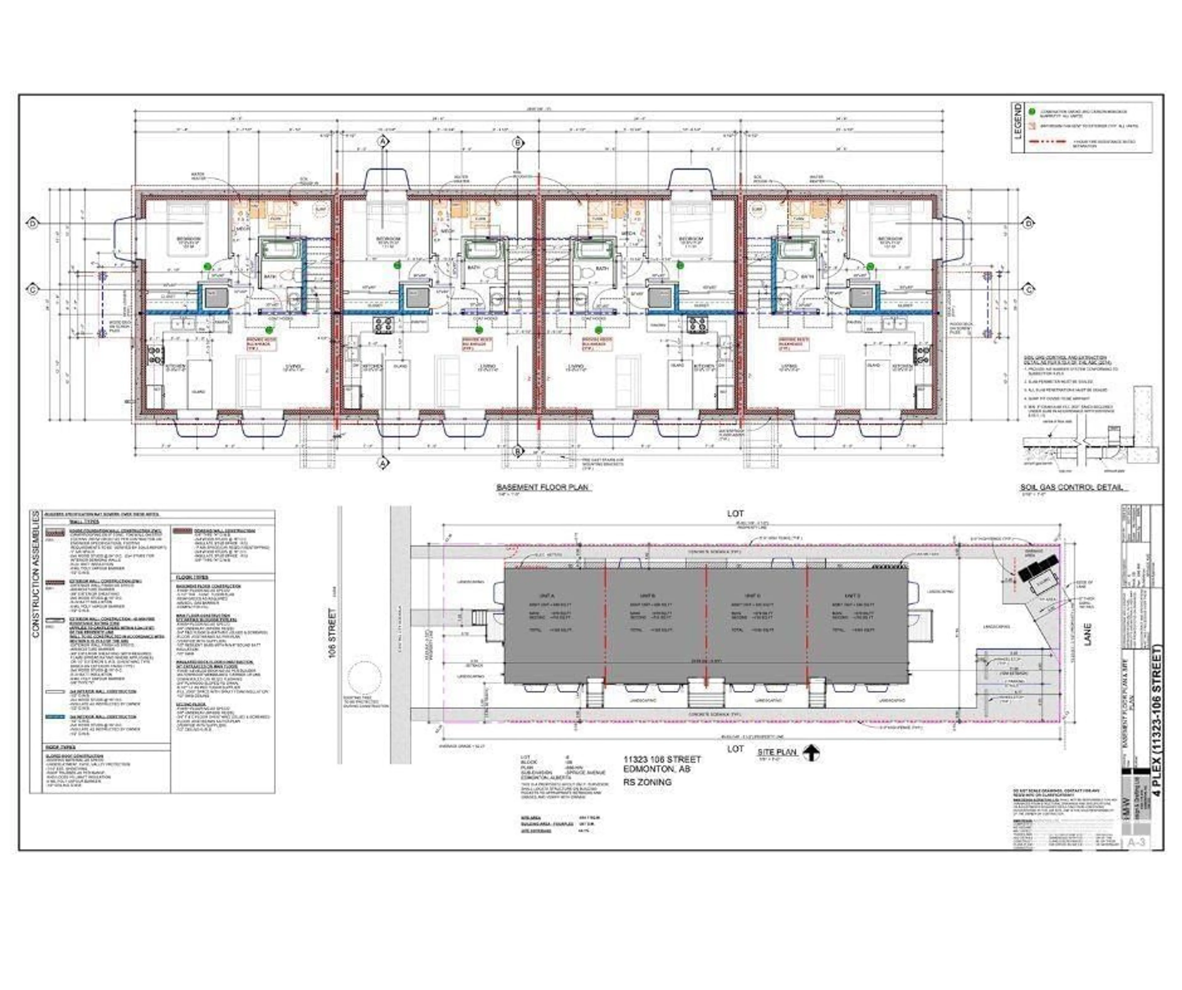 Floor plan for NW - 11323 106 ST, Edmonton Alberta T5G2P6