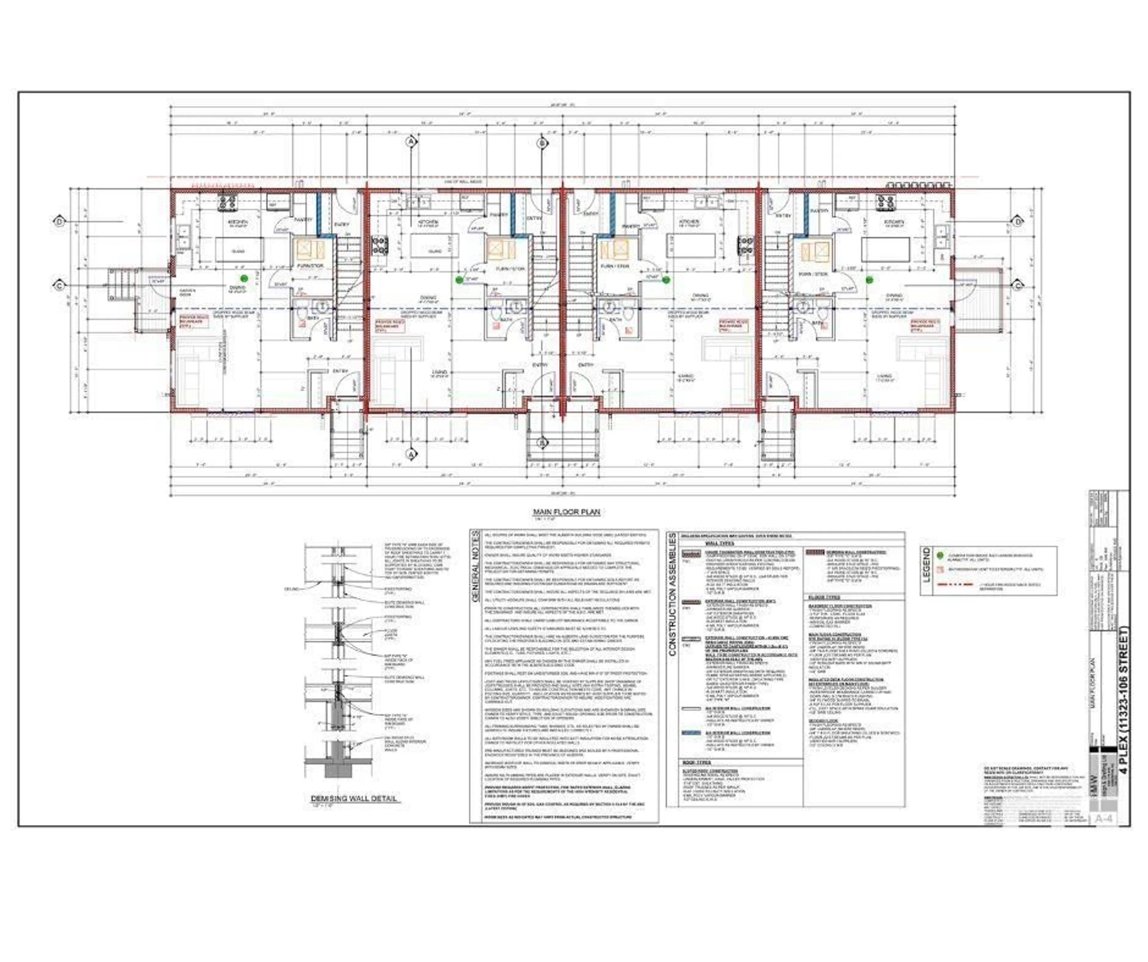 Floor plan for NW - 11323 106 ST, Edmonton Alberta T5G2P6