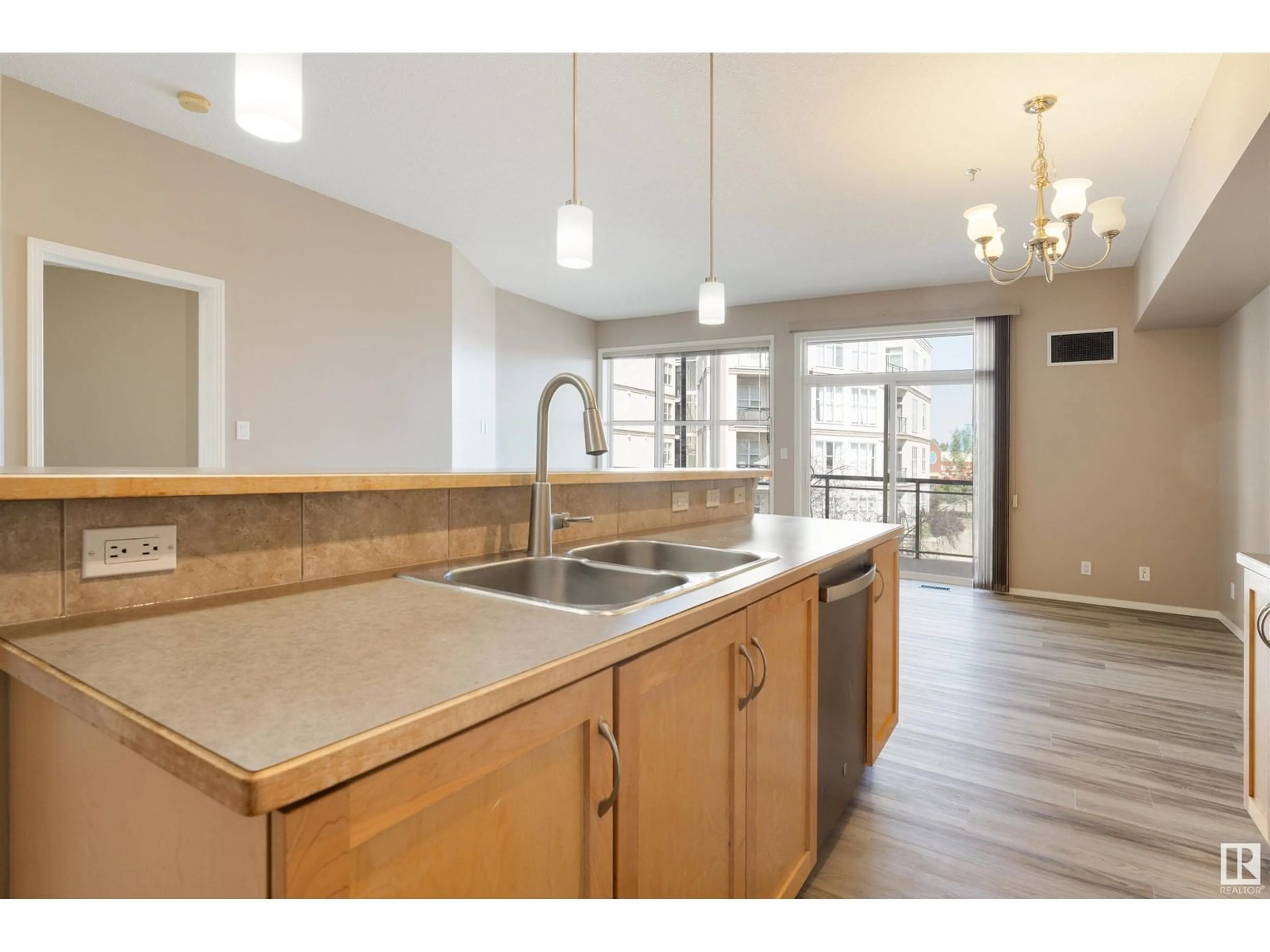 Open concept kitchen, unknown for 231 4831 104A ST, Edmonton Alberta T6H0R5