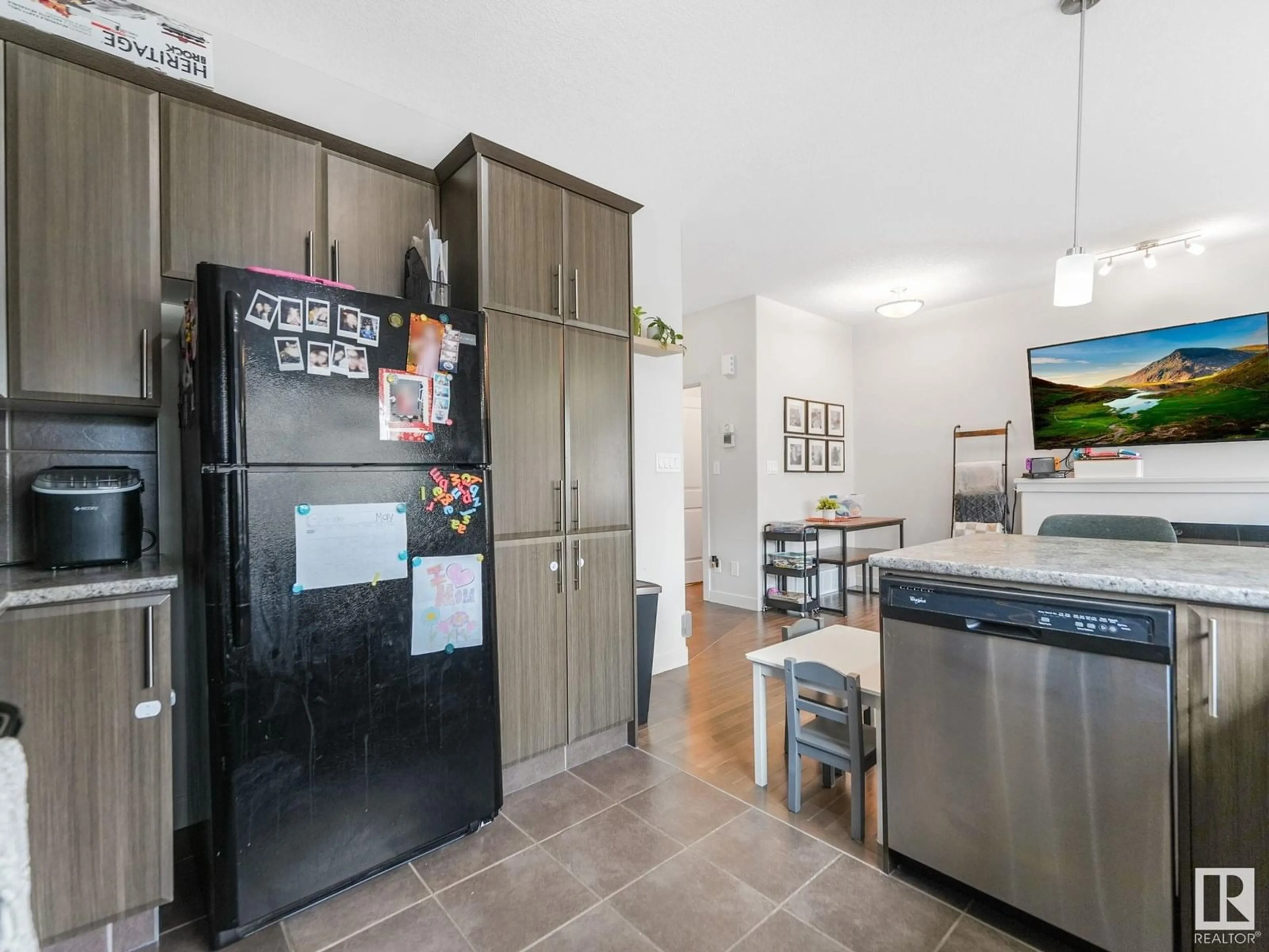 Open concept kitchen, unknown for 450 - 46 MCCONACHIE WY, Edmonton Alberta T5Y0S8