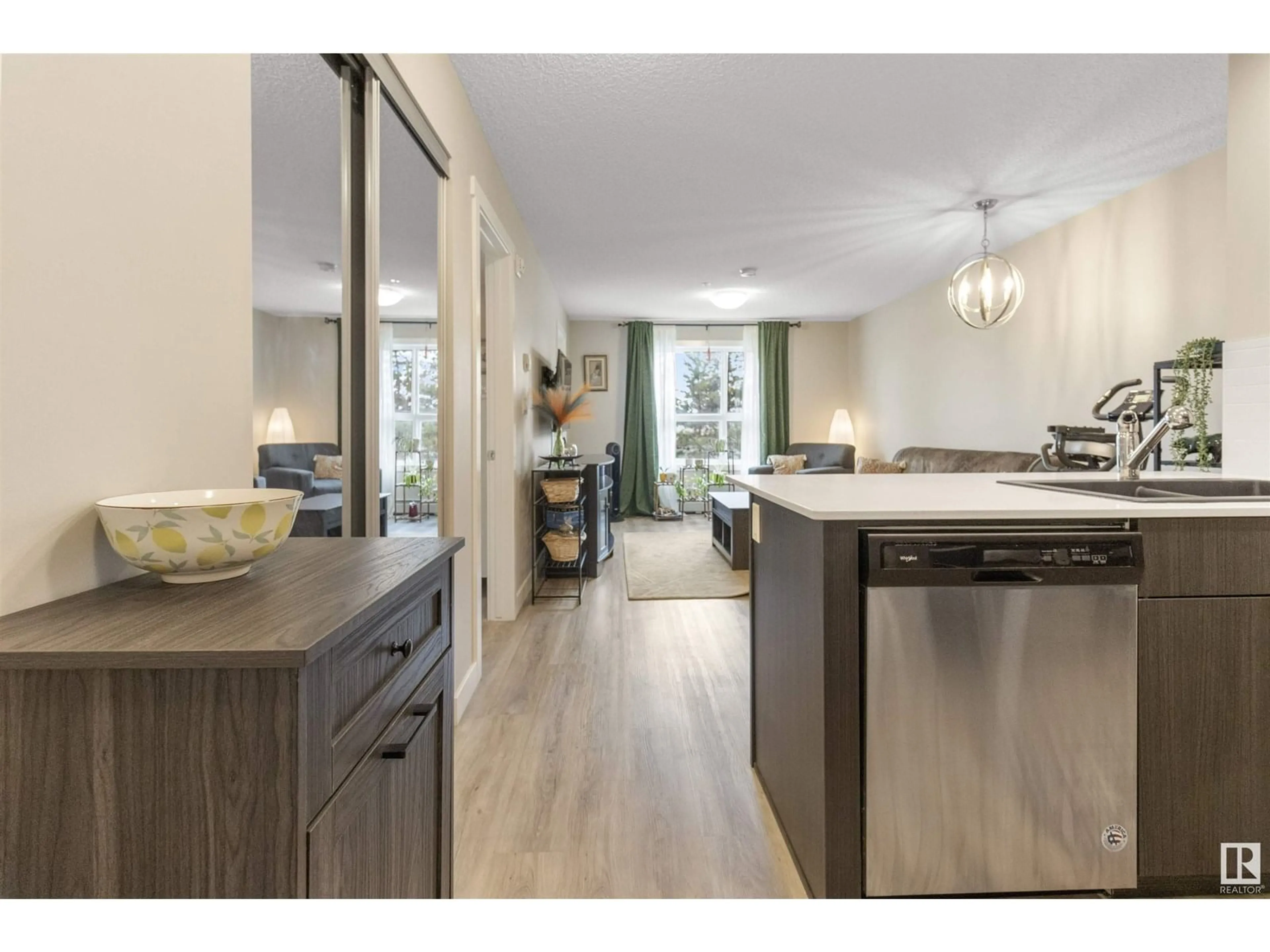 Open concept kitchen, unknown for #101 - 1506 TAMARACK BV, Edmonton Alberta T6T2J5