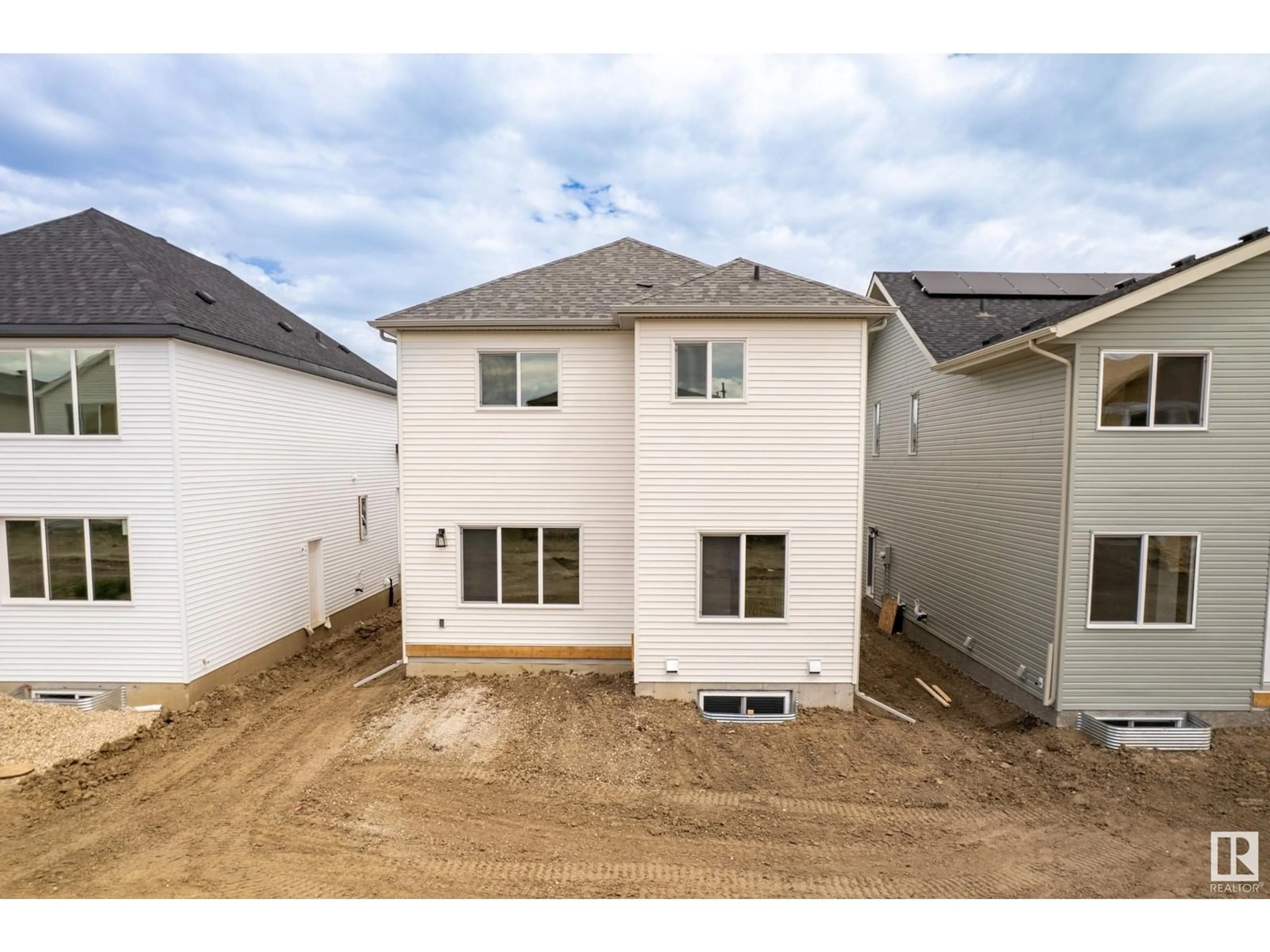 A pic from outside/outdoor area/front of a property/back of a property/a pic from drone, building for NE - 17324 7 ST, Edmonton Alberta T5Y4E8