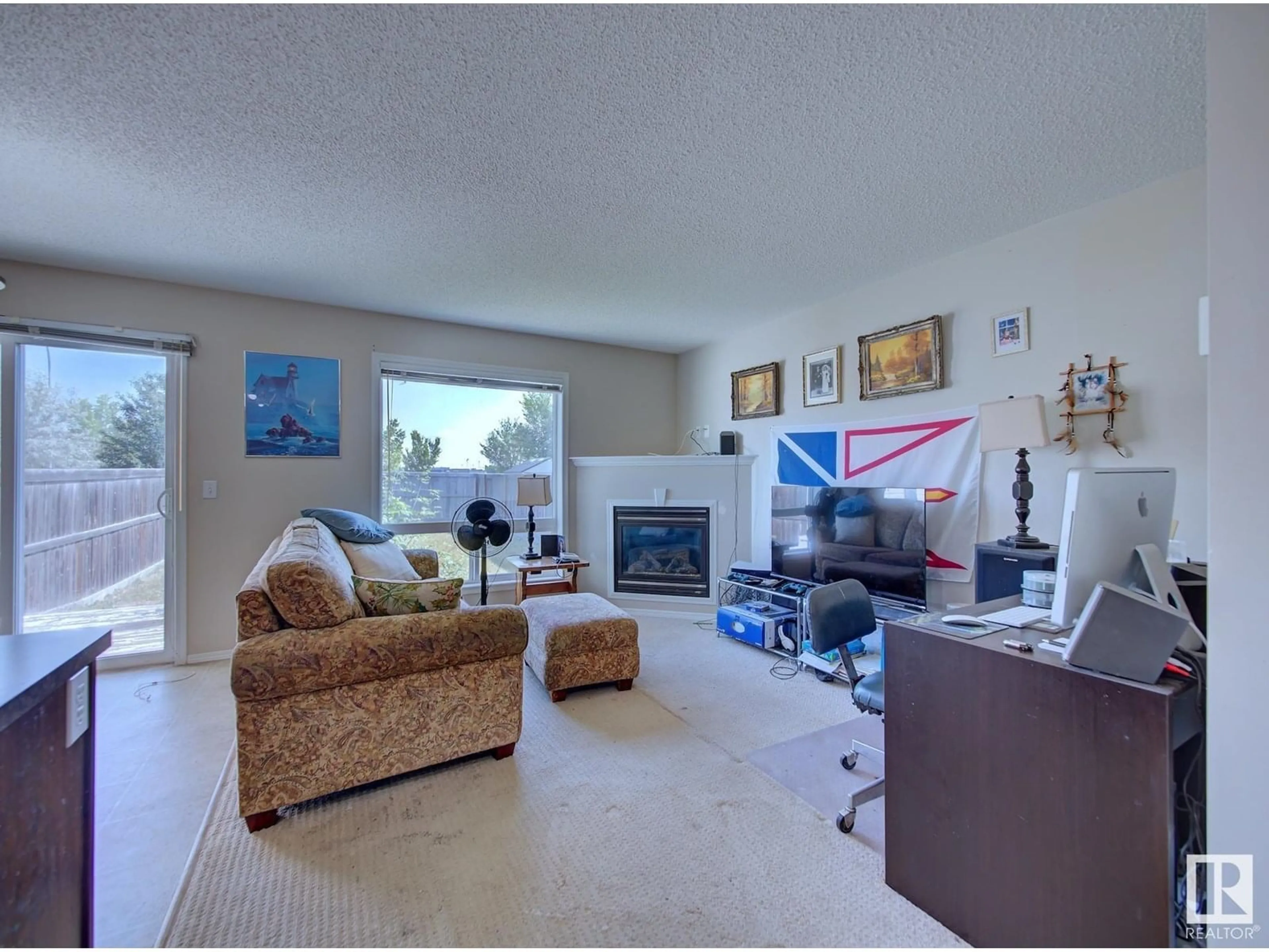 Living room with furniture, unknown for 29 RED CANYON WY, Fort Saskatchewan Alberta T8L0E8