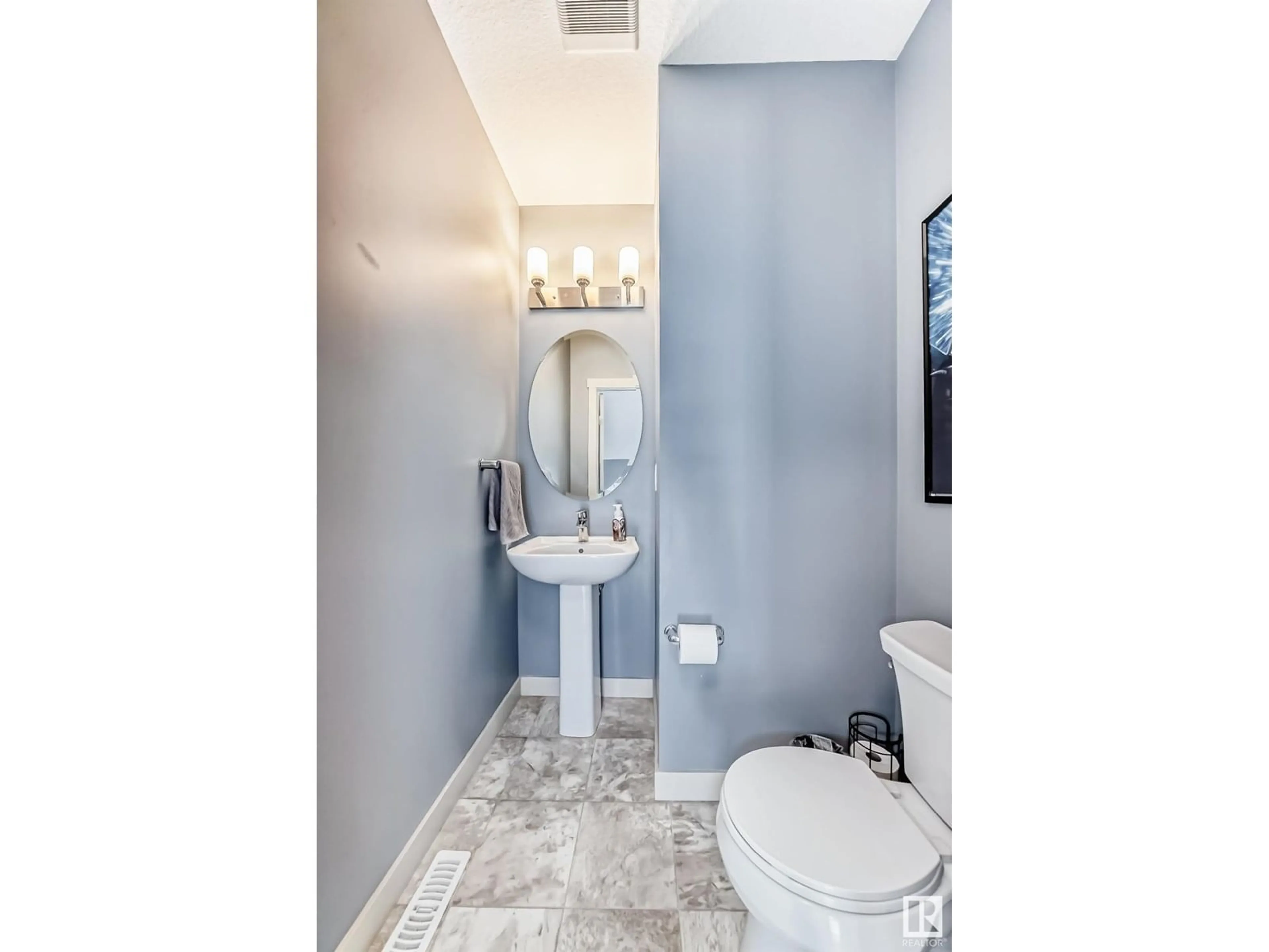 Contemporary bathroom, ceramic/tile floor for #5 - 1391 STARLING DR, Edmonton Alberta T5S0L3