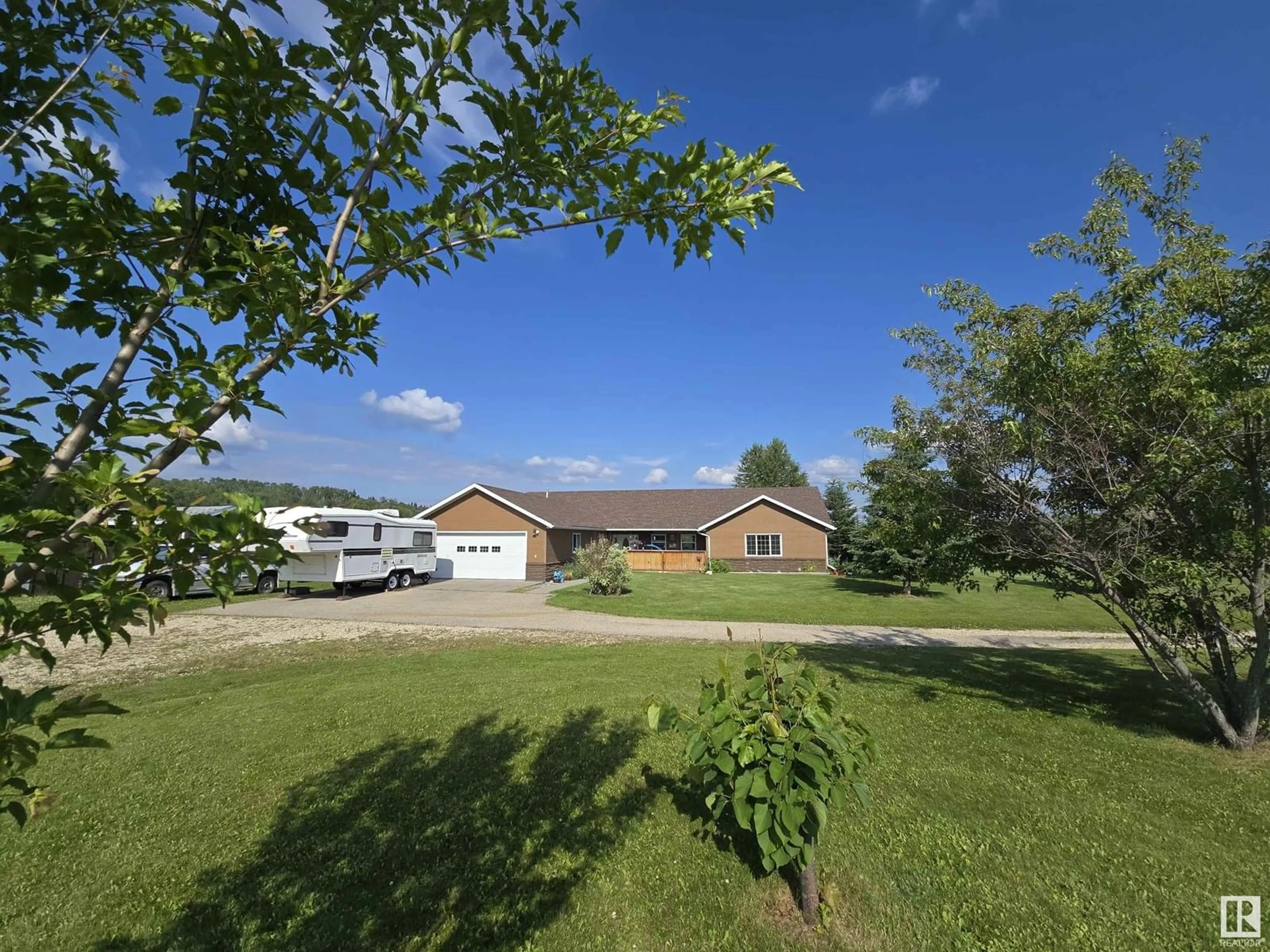 A pic from outside/outdoor area/front of a property/back of a property/a pic from drone, street for 124080 TWP ROAD 593 A, Rural Woodlands County Alberta T7S1P2