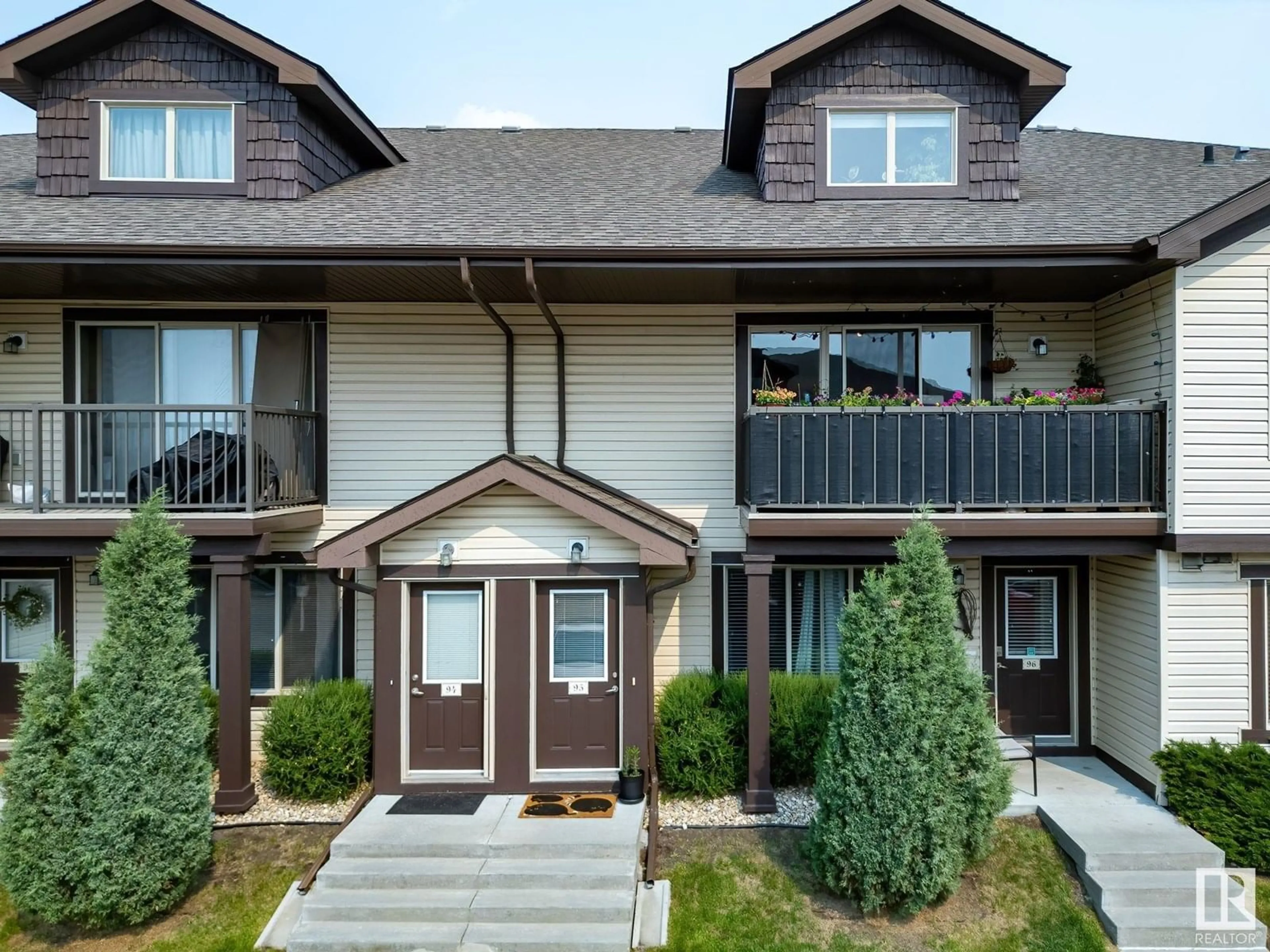 Home with vinyl exterior material, street for #95 - 604 62 ST, Edmonton Alberta T6X0K4