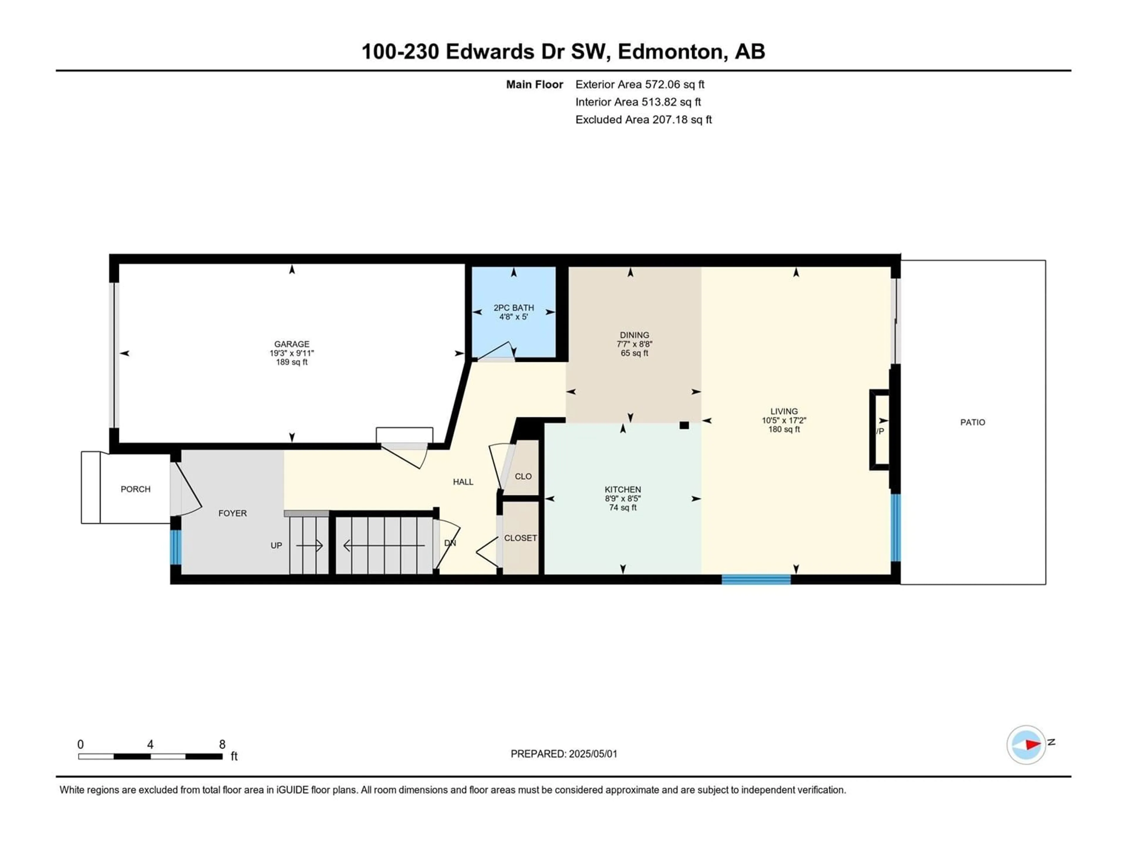 Floor plan for 230 EDWARDS DR, Edmonton Alberta T6X1G7