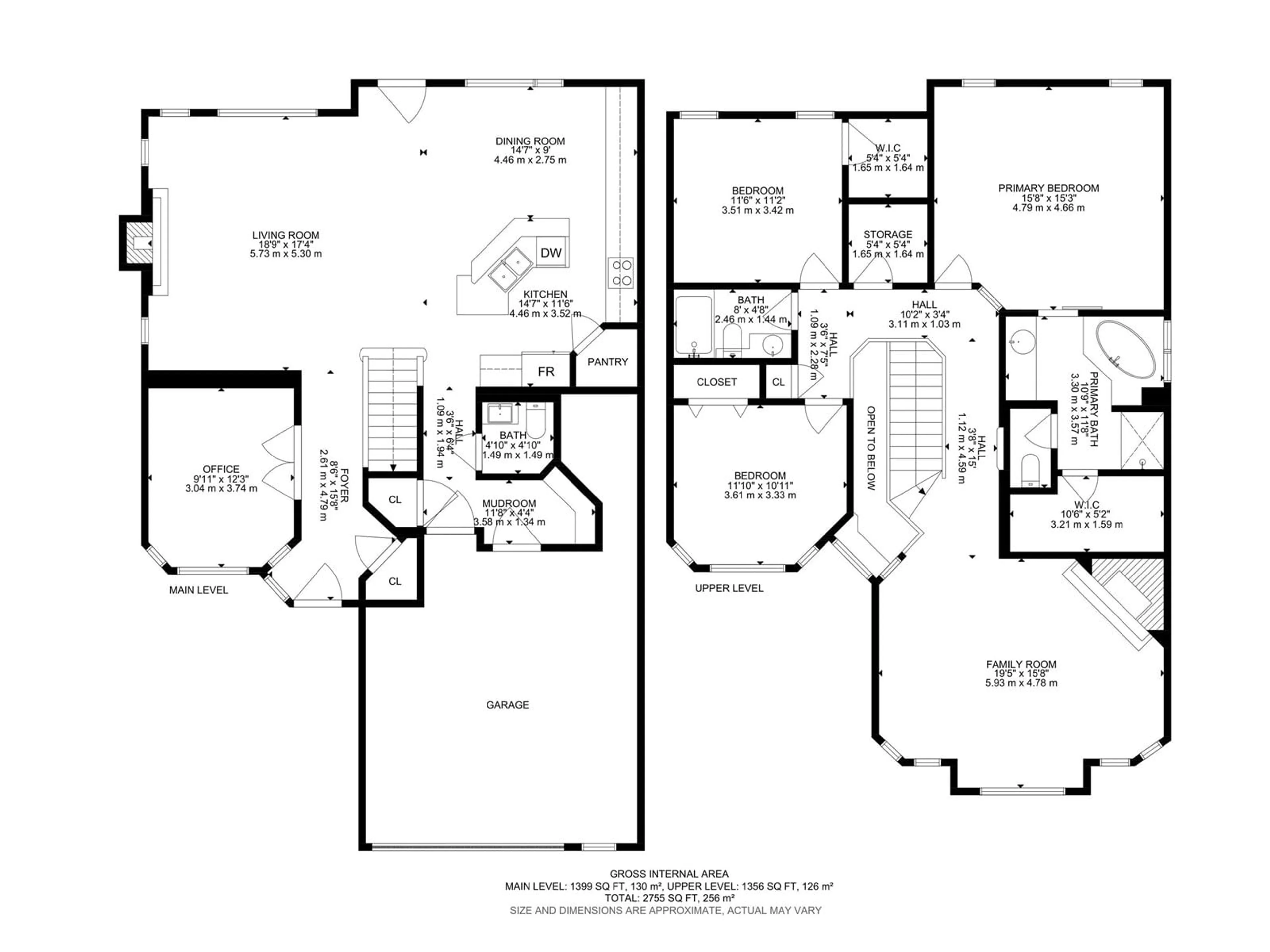 Floor plan for 7 LINKSVIEW CLOSE, Spruce Grove Alberta T7X4P3