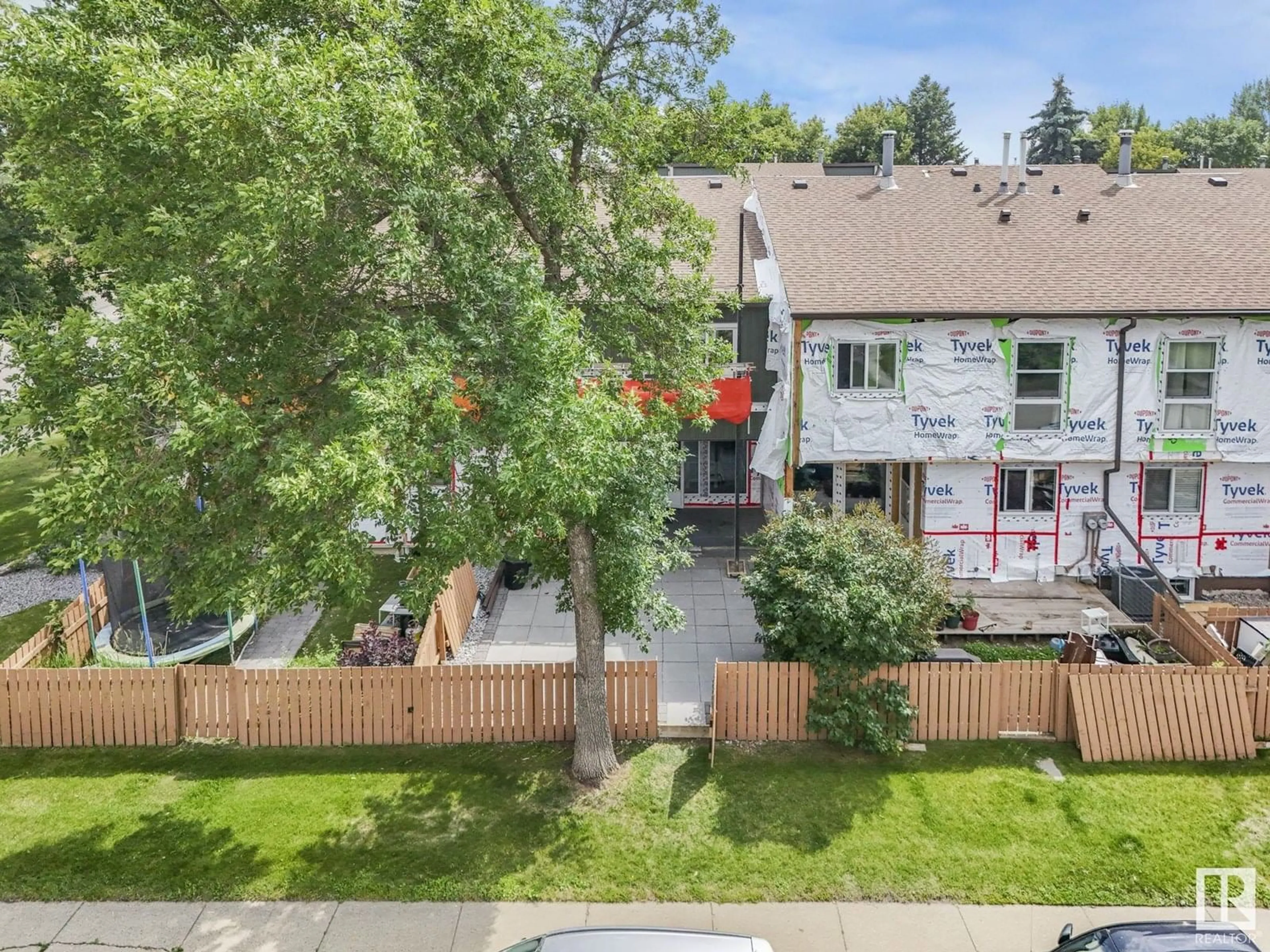 A pic from outside/outdoor area/front of a property/back of a property/a pic from drone, city buildings view from balcony for #62 - 2020 105 ST, Edmonton Alberta T6J5J2