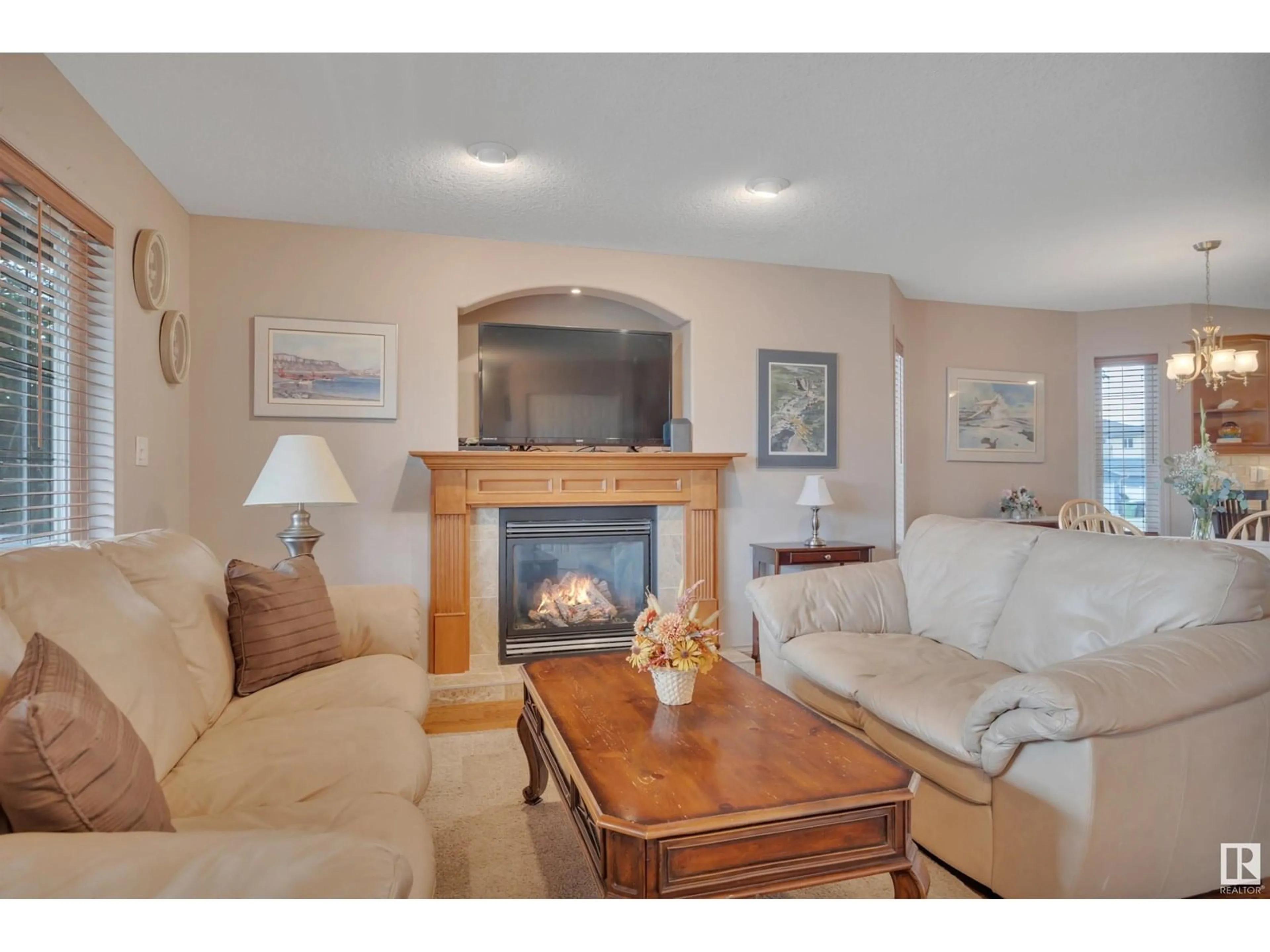 Living room with furniture, unknown for PM - 63 SUNTREE, Leduc Alberta T9E8R8