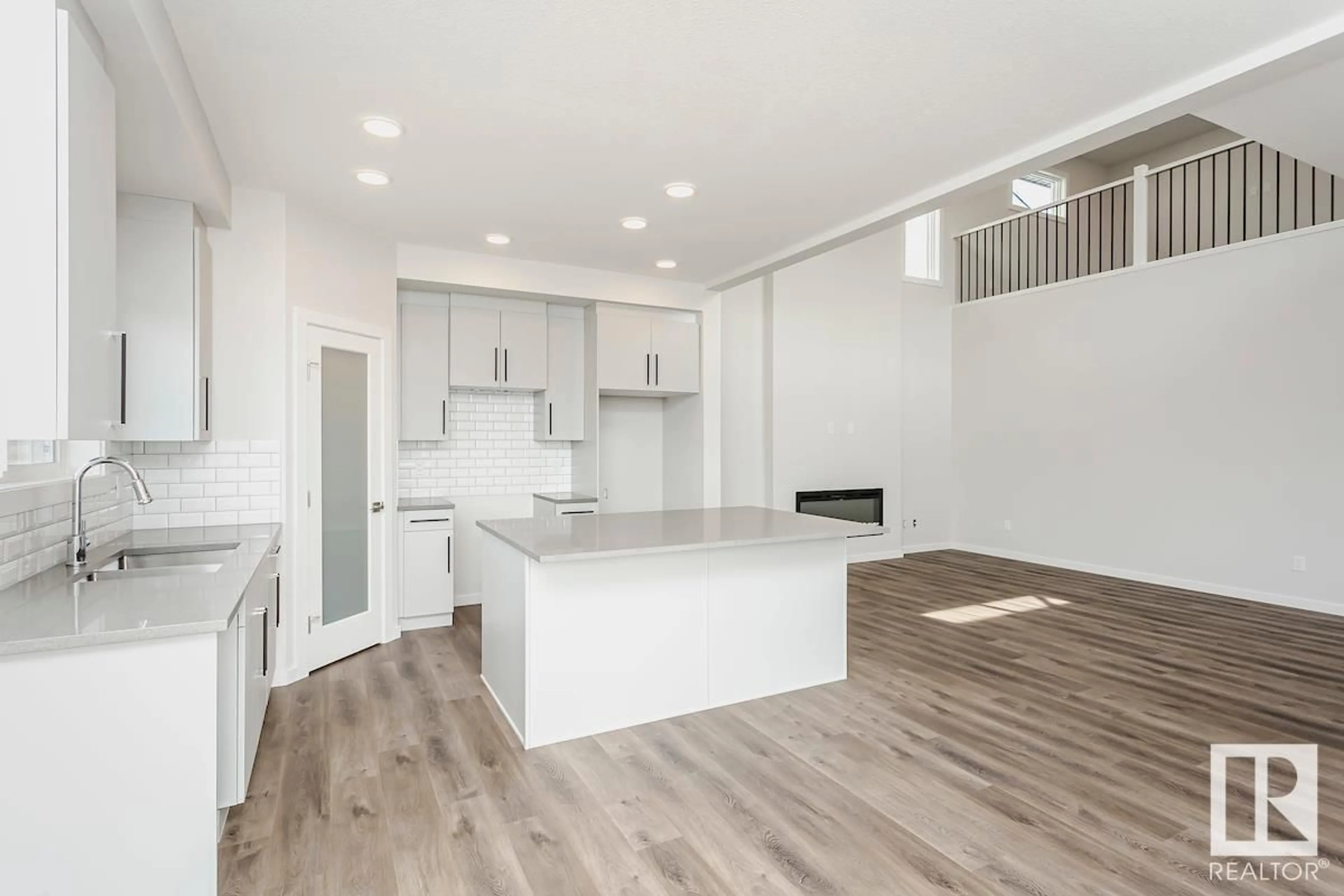 Open concept kitchen, unknown for 17408 2 ST, Edmonton Alberta T5Y4G6