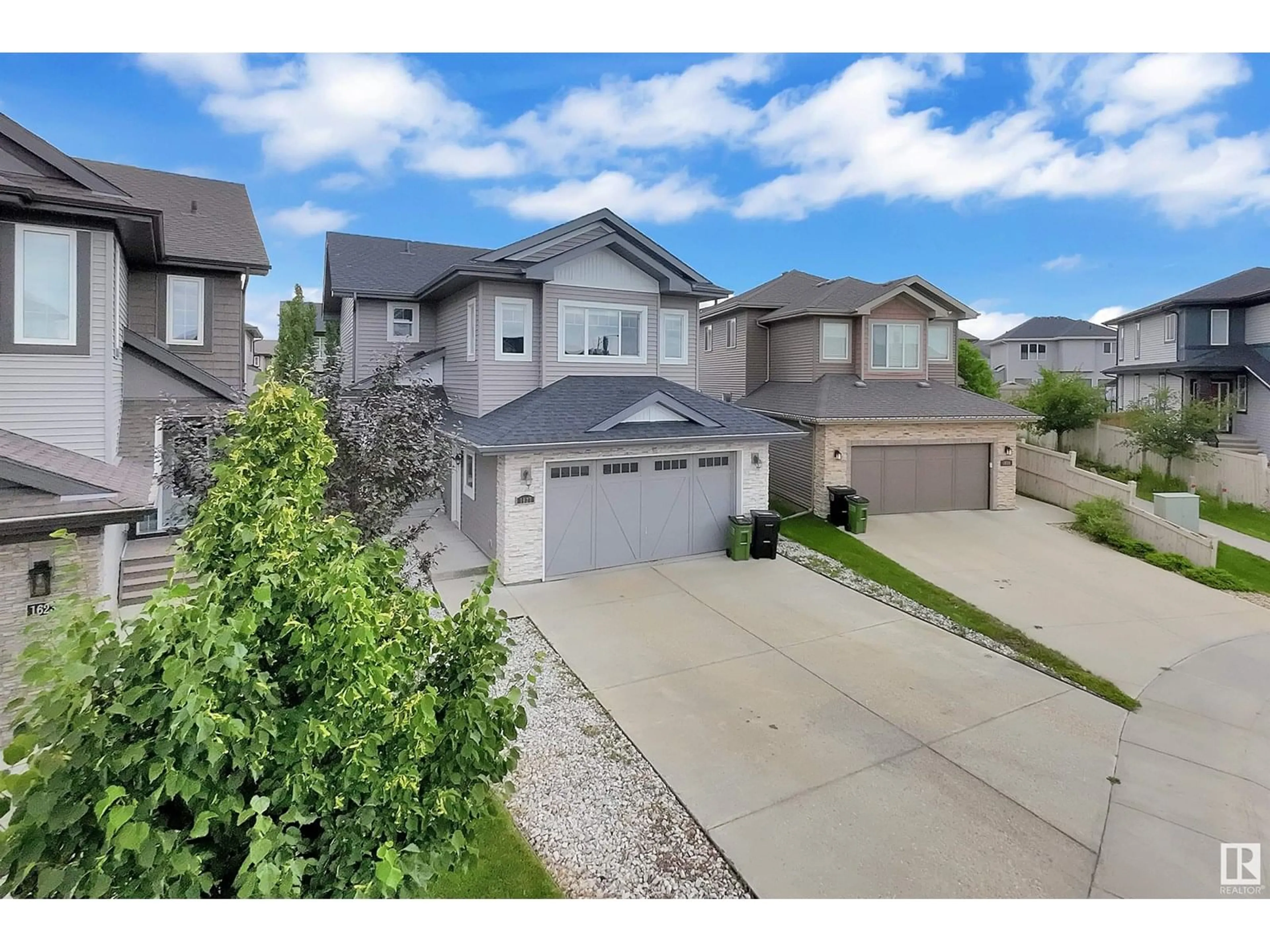 A pic from outside/outdoor area/front of a property/back of a property/a pic from drone, street for SW - 1627 161 ST, Edmonton Alberta T6W3P4