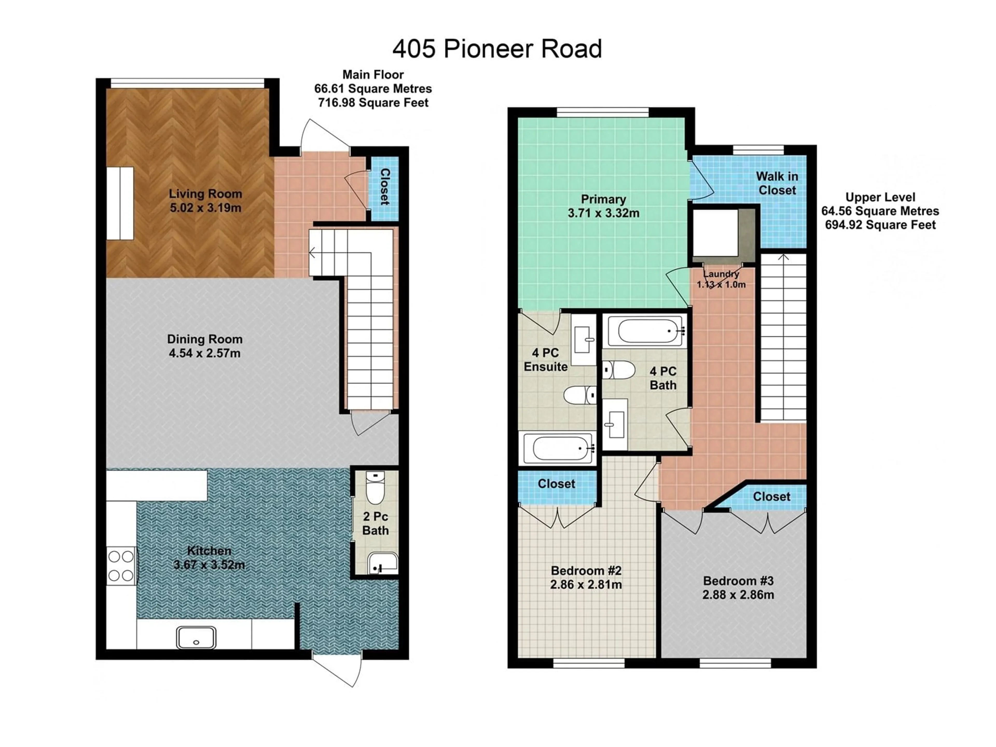 Floor plan for 405 PIONEER RD, Spruce Grove Alberta T7X0T2
