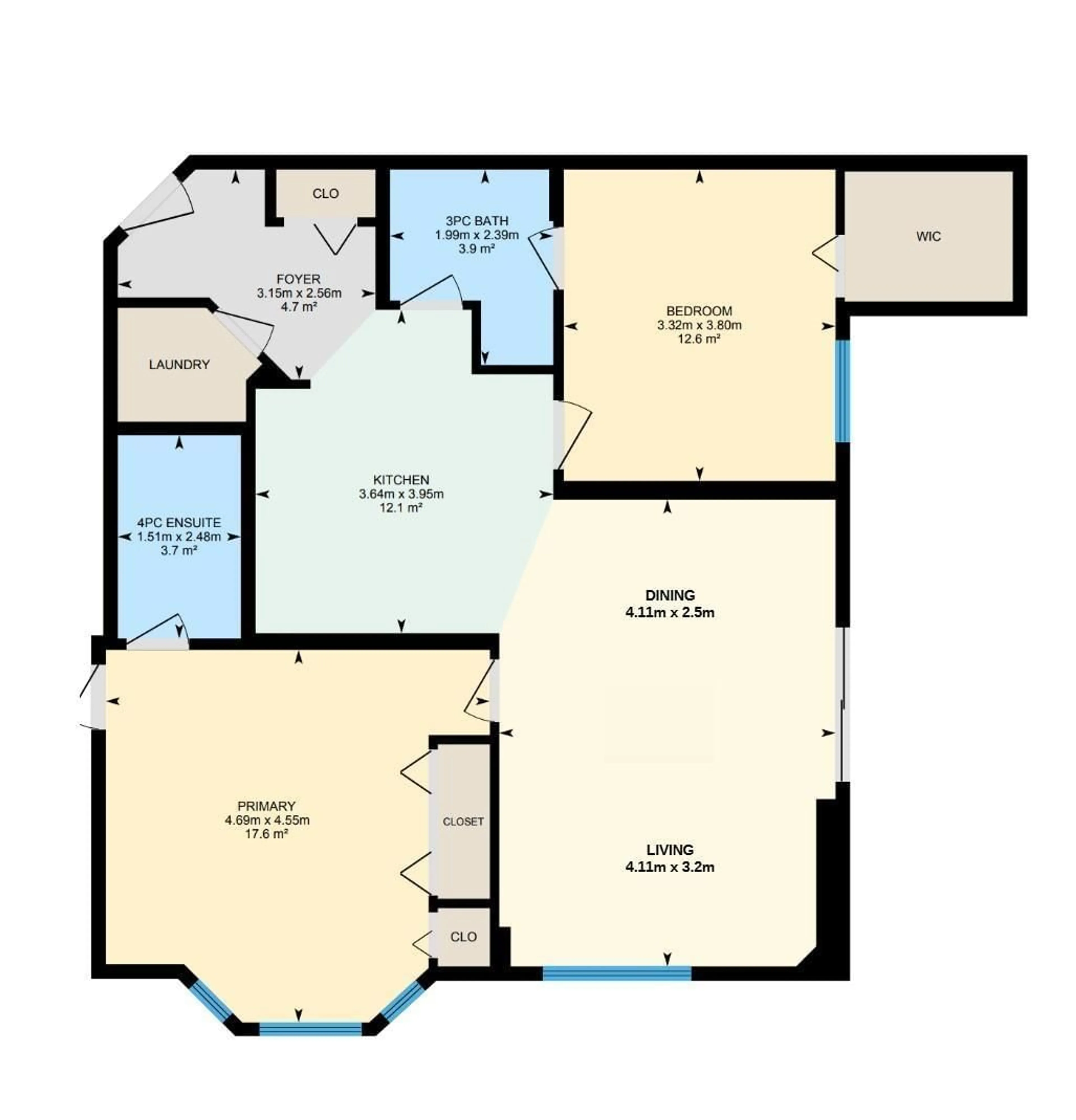 Floor plan for 1505 SASKATCHEWAN DR, Edmonton Alberta T6E6S8