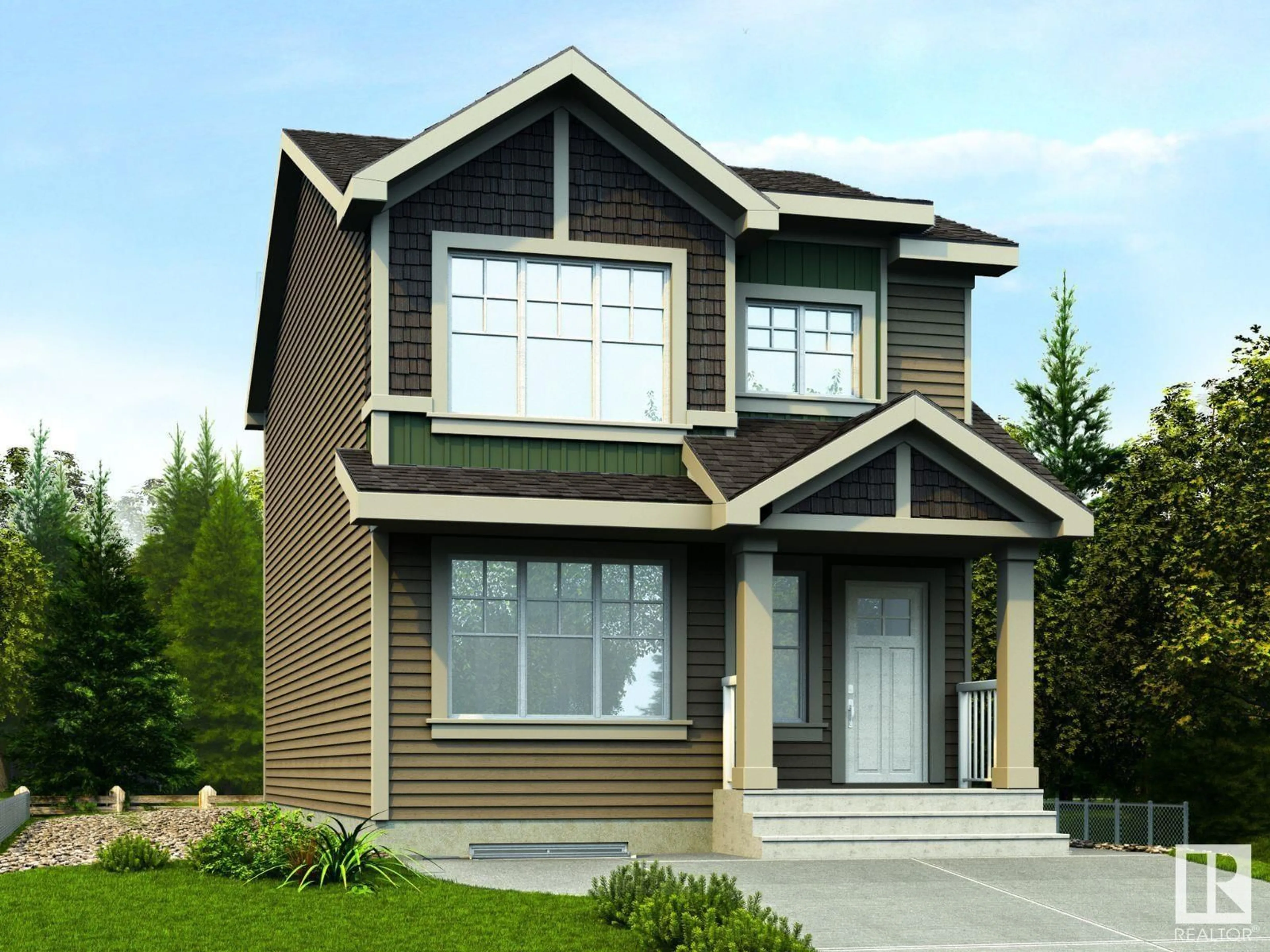 Home with vinyl exterior material, street for 2040 191 ST, Edmonton Alberta T6M3E8