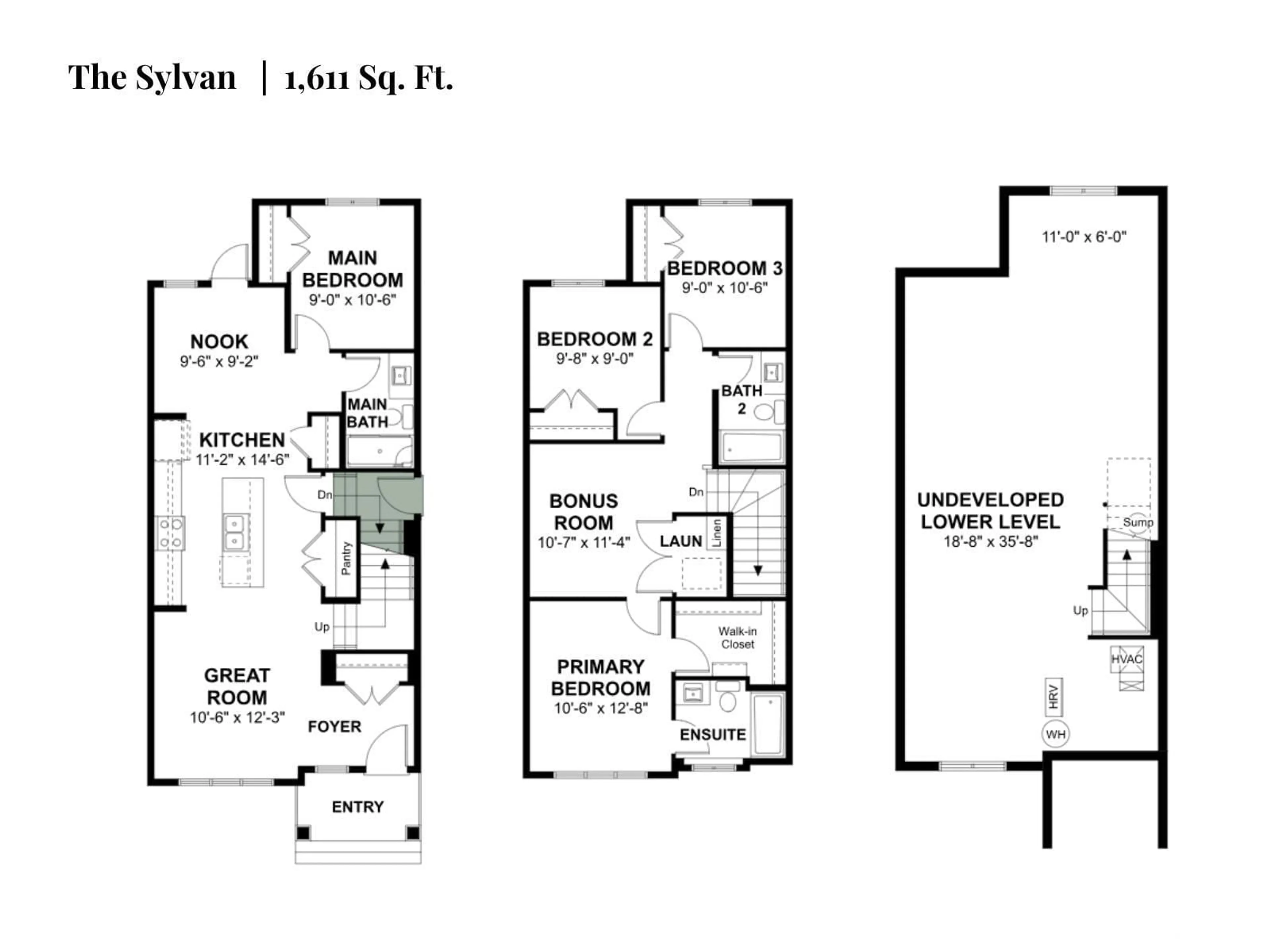 Floor plan for 2040 191 ST, Edmonton Alberta T6M3E8