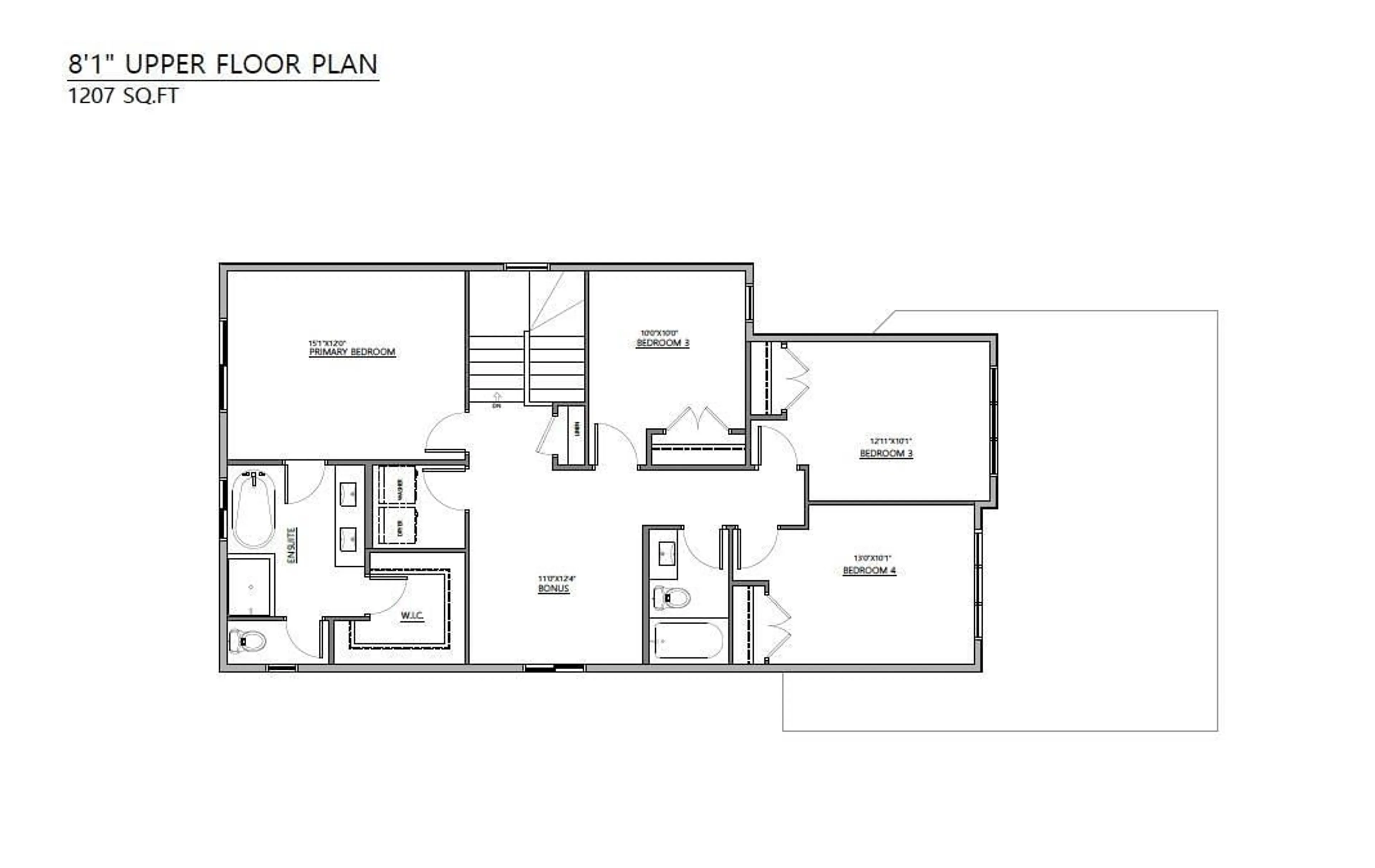 Floor plan for 6 HORIZON LINK, Spruce Grove Alberta T7X0X5