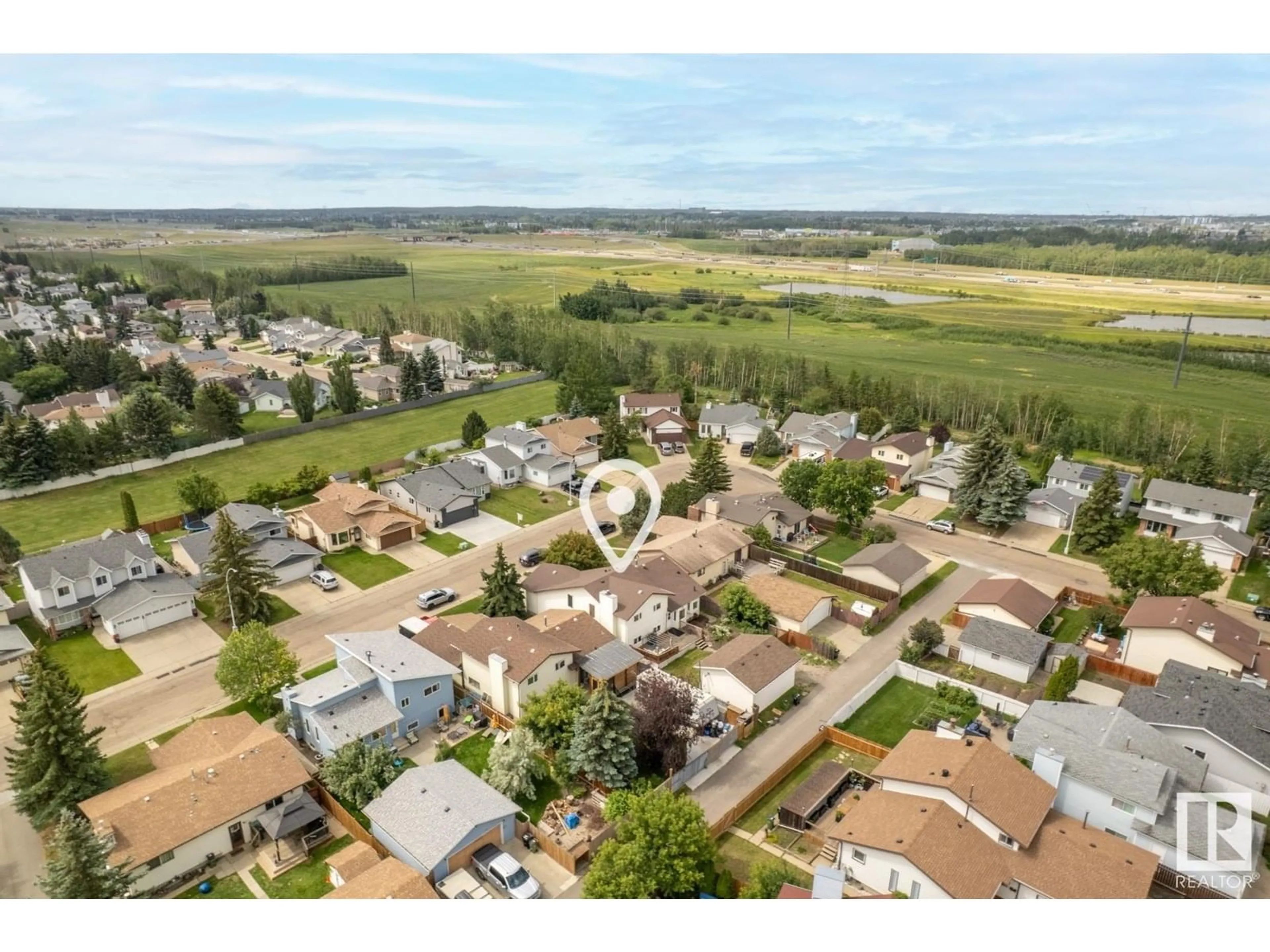 A pic from outside/outdoor area/front of a property/back of a property/a pic from drone, unknown for 18920 95A AV, Edmonton Alberta T5T5K8