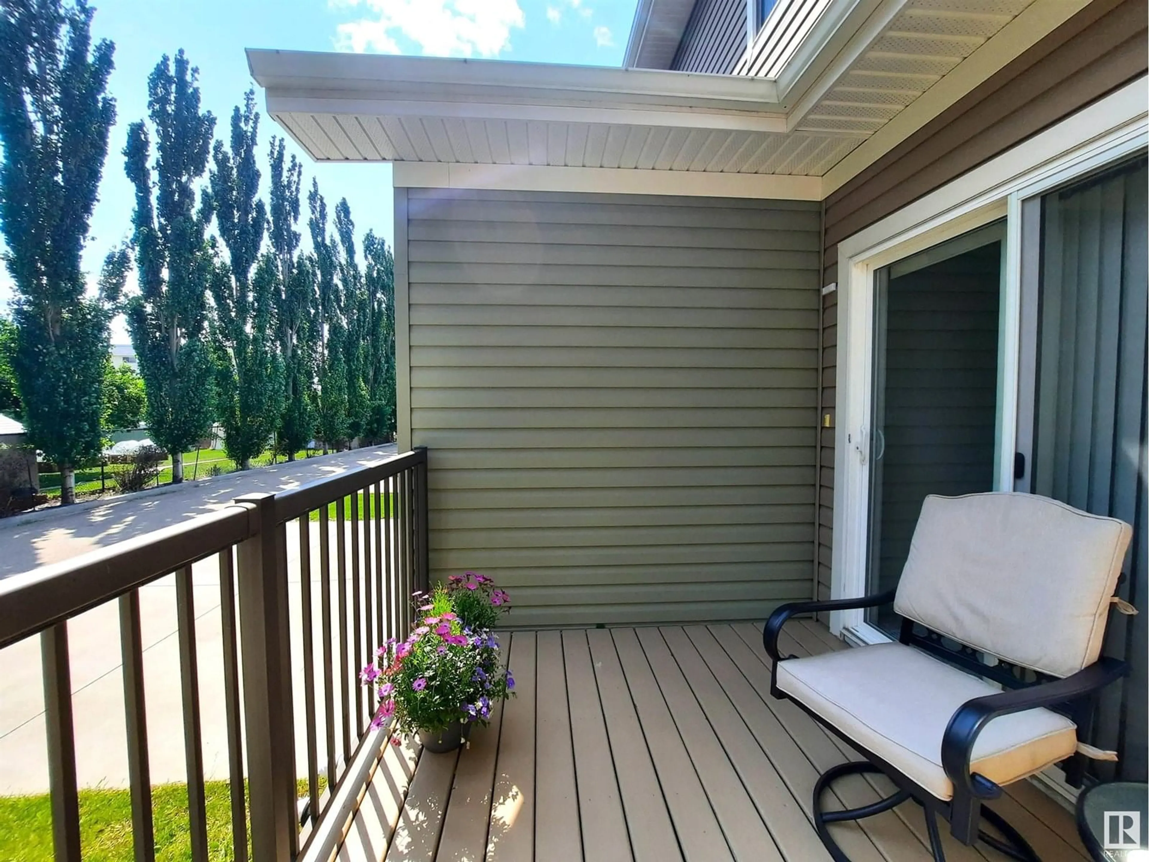 Patio, water/lake/river/ocean view for #7 - 300 QUEEN ST, Spruce Grove Alberta T7X2J1
