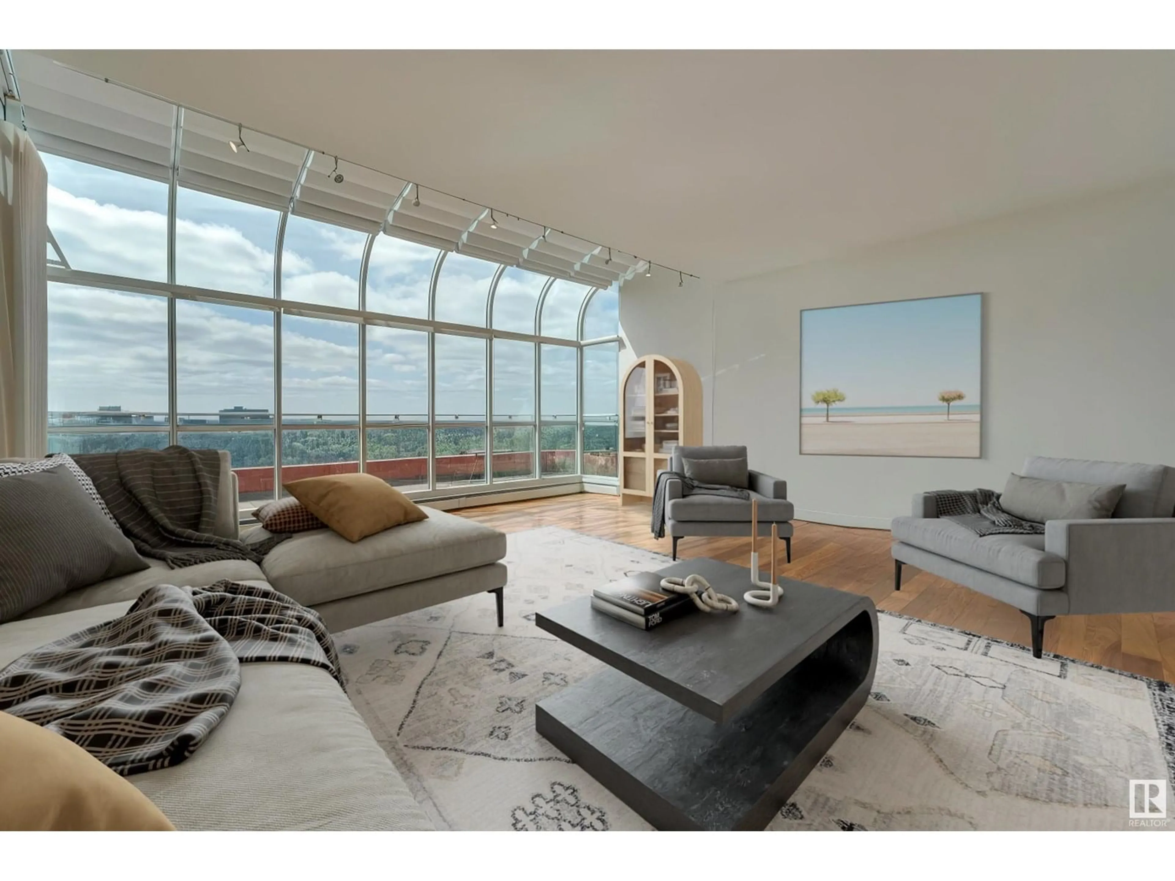 Living room with furniture, unknown for 1701 119 ST, Edmonton Alberta T5K1Y8